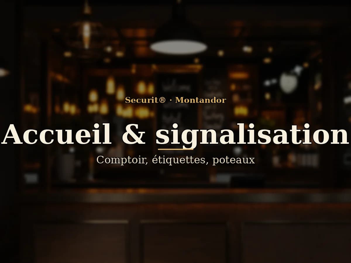 Clip plástico para cavalete de sinalização — Securit® — O produto