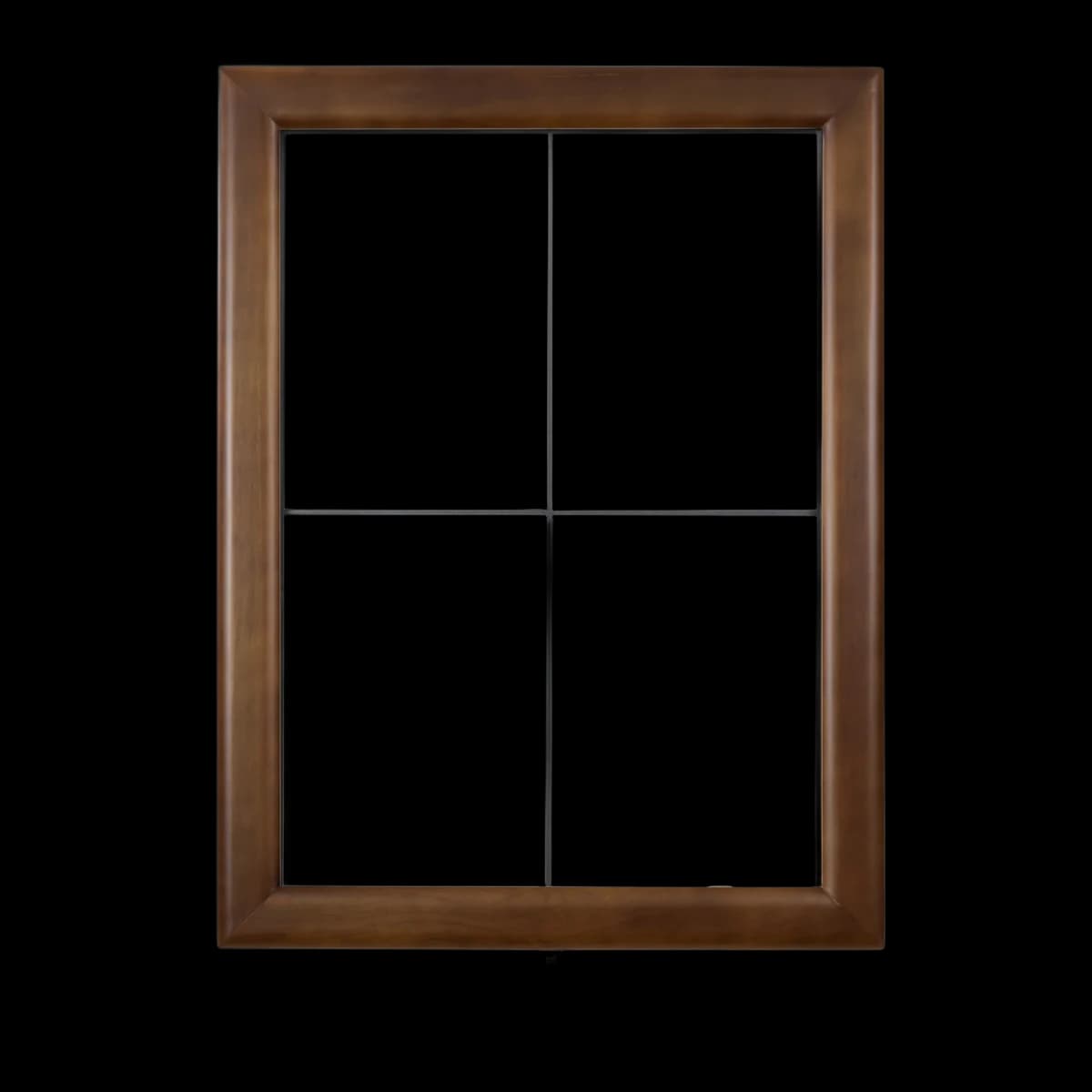 Securit® Présentoir porte-menu LED A4 "Classic" - Marron foncé - 4 vues