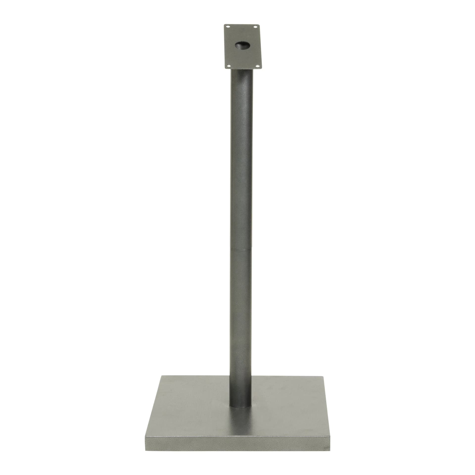 Securit® Insieme piede + base quadrata per espositore menu LED - grigio zincato, 85 cm - Per MCS-6A4-CS