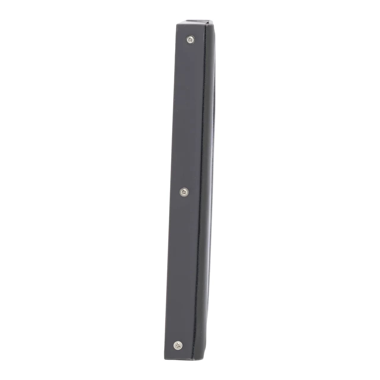 Securit® Portacompte LUXE sòcol fusta massissa, cuir gris, tancament elàstic