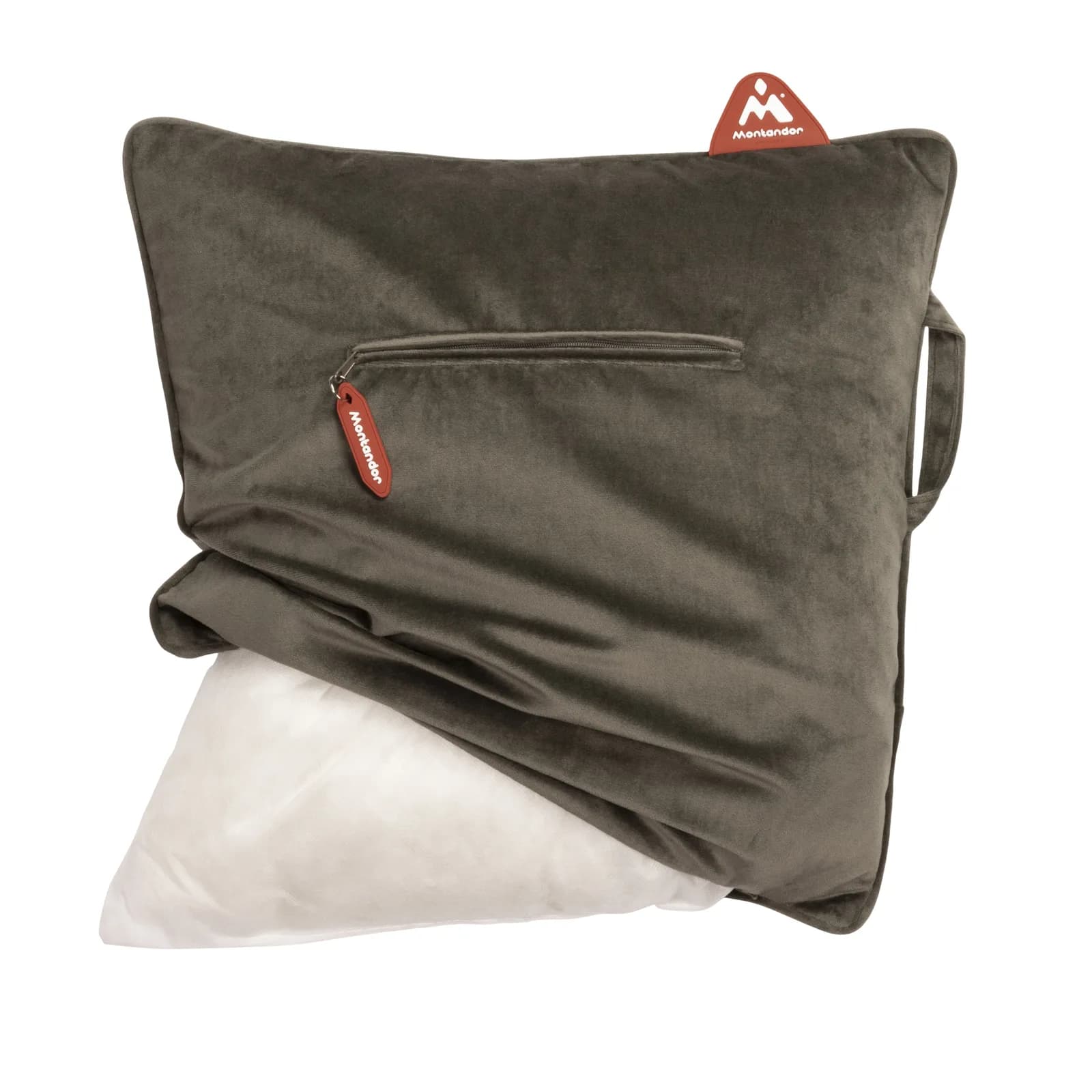 Montandor® Coussin chauffant - Velours Marron