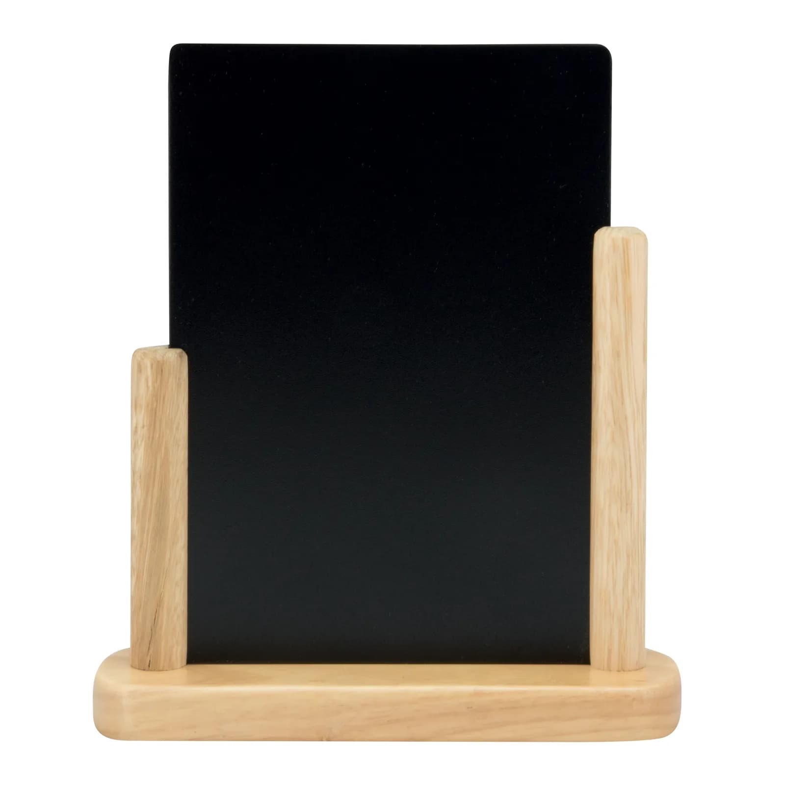 Securit® Tischtafel Elegant mittel - Holz Buchenfinish lackiert - 15x21cm