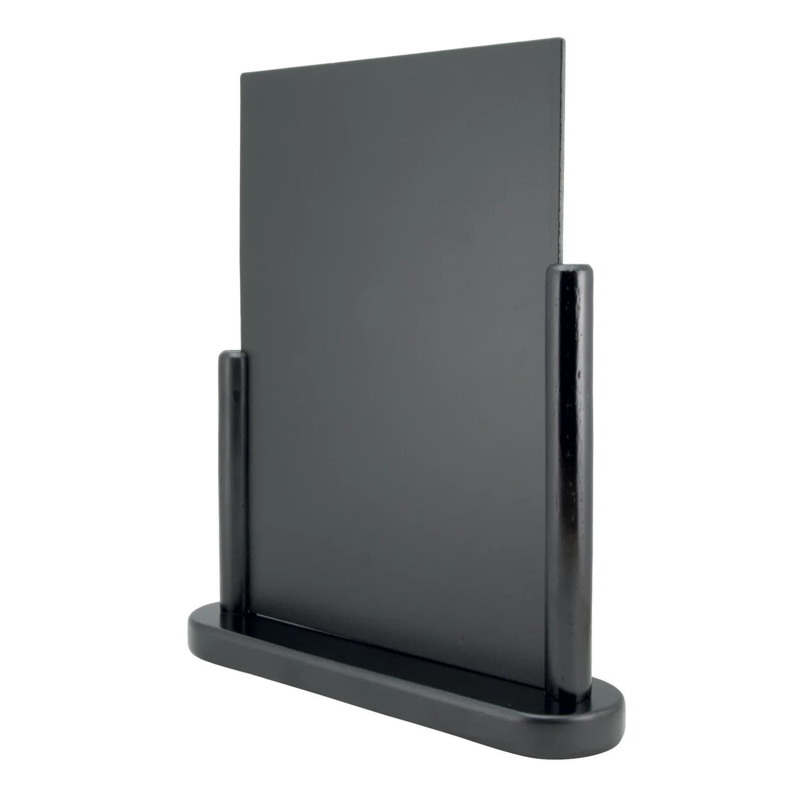 Securit® Tischtafel Elegant groß - Holz Schwarzfinish lackiert - 21x30cm