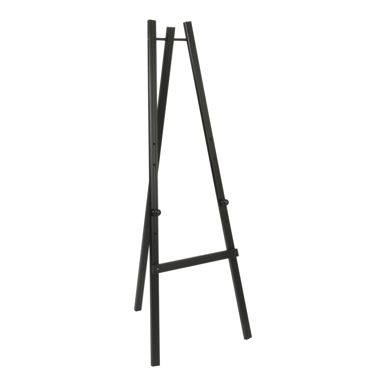 Securit® Holz-Aufsteller, Schwarz lackiert – 165cm