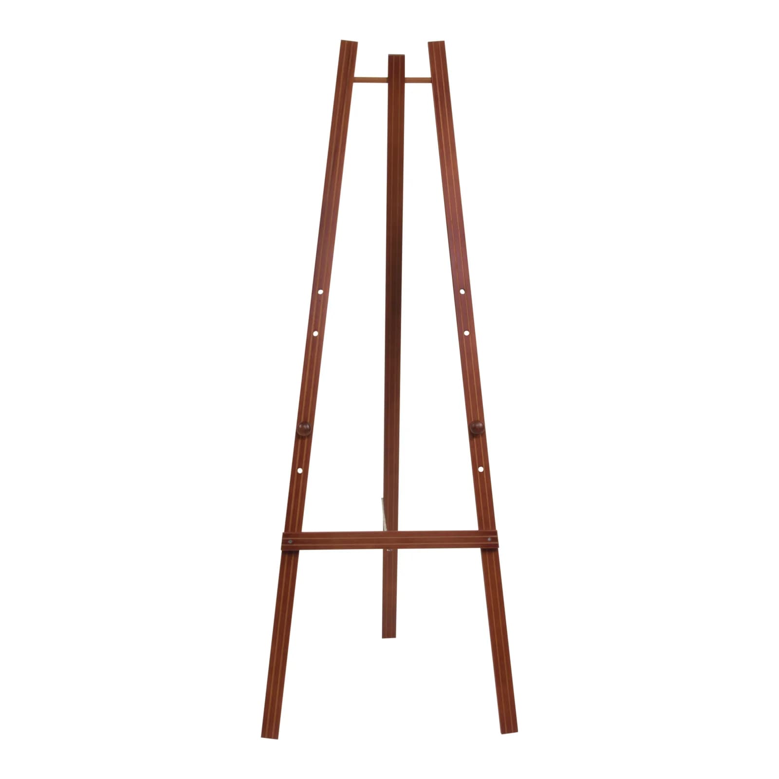 Securit® Holz-Aufsteller, Mahagoni lackiert – 165cm
