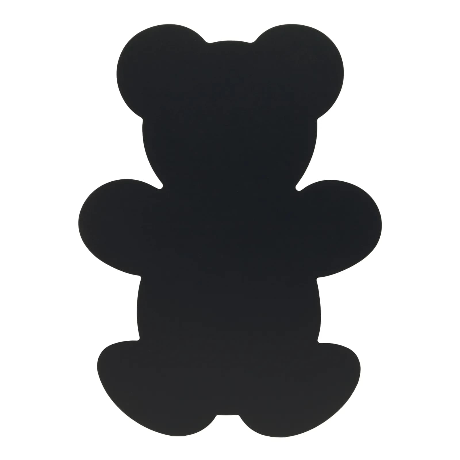 Securit® Silhouette Wandtafel Bär – 30x50cm, Filzstift + Montageset