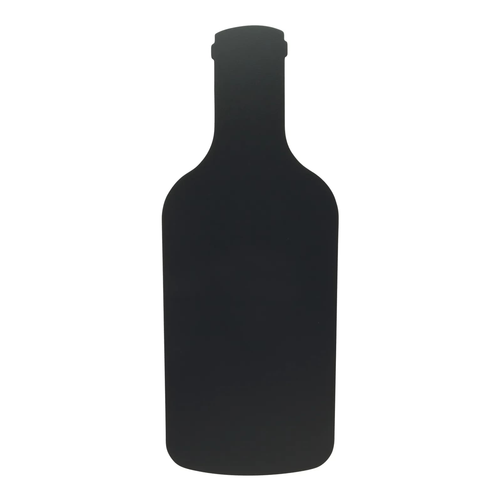 Securit® Silhouette Wandtafel Flasche – 30x50cm, Filzstift + Montageset