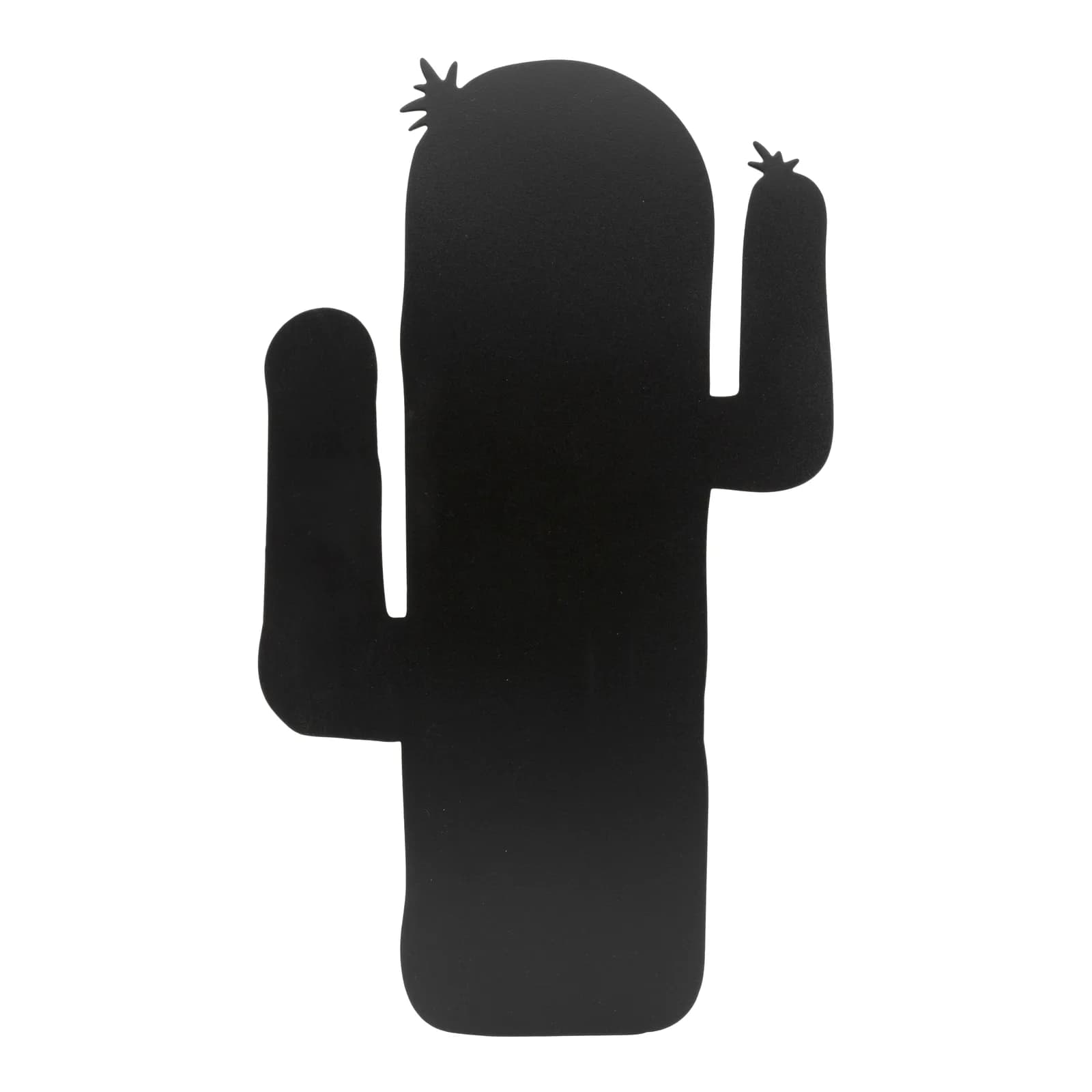 Securit® wandkrijtbord cactus-silhouet – krijtstift en klittenband meegeleverd – einde serie