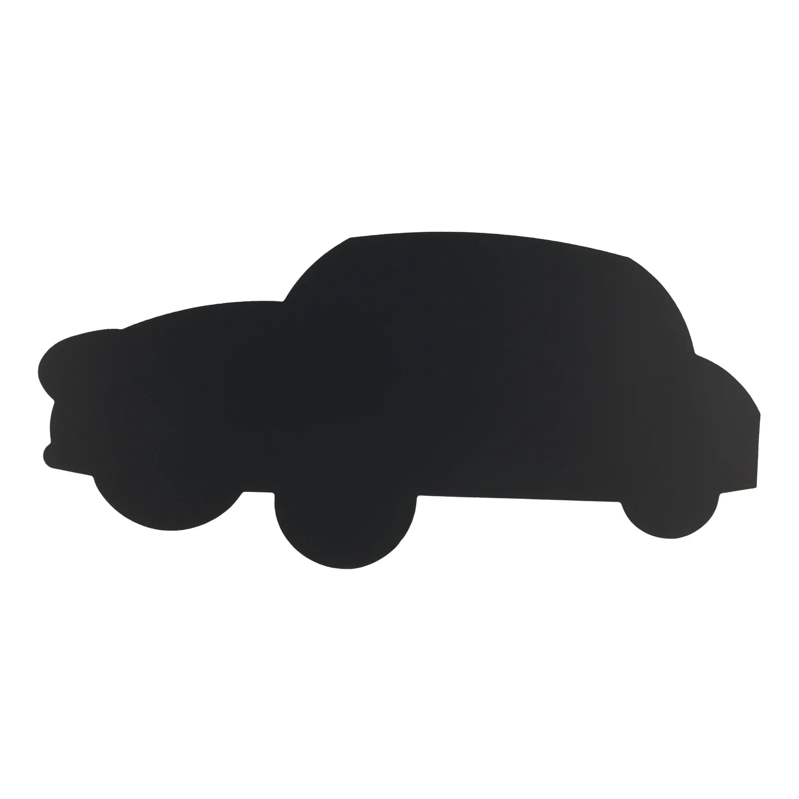 Securit® Silhouette Auto Schiefertafel - Kreidestift und Klett-Befestigungsset - 30x50cm