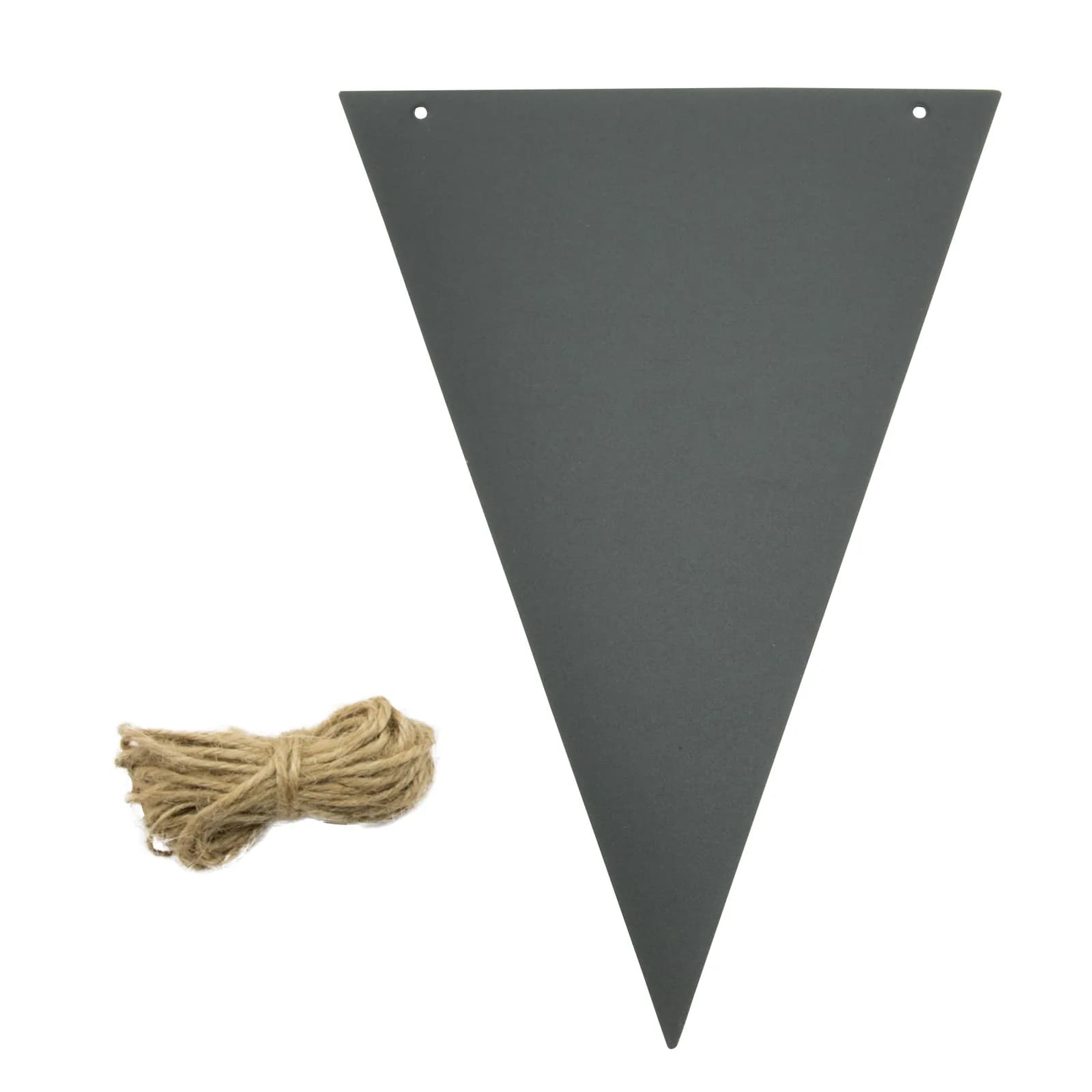 Securit® Schiefertafel Flaggen - Kreidestift inklusive - 4m Länge - 12er Set