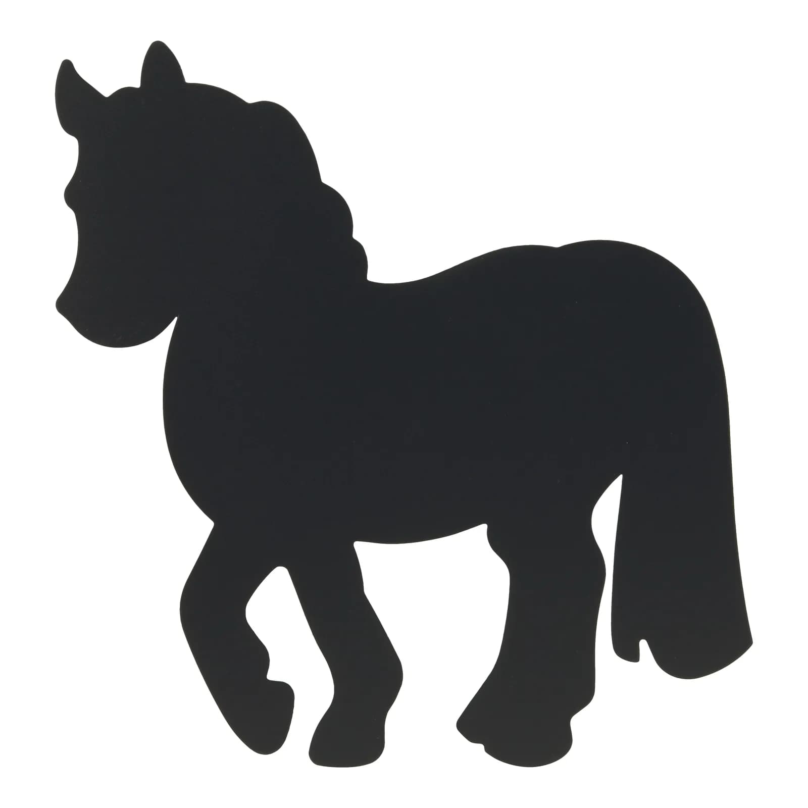 Securit® wandkrijtbord paard-silhouet – krijtstift en klittenband meegeleverd – beperkte editie