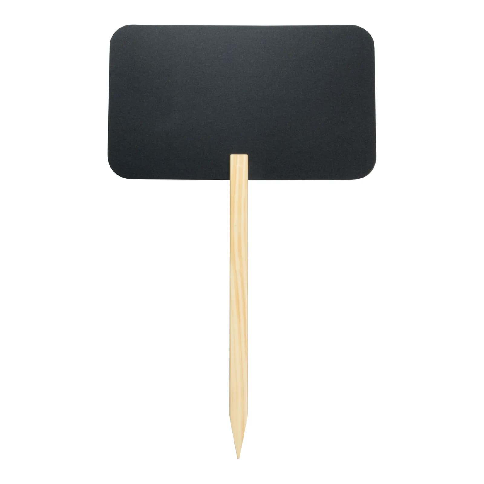 Securit® Silhouette Tafelschild “Rechteck”, mit Erdspiss und Kreidestift