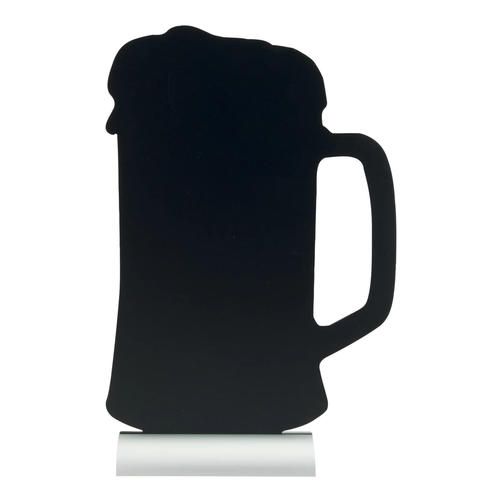 Securit® Silhouette Bier Tafel – Aluminiumbasis – Kreidestift inklusive