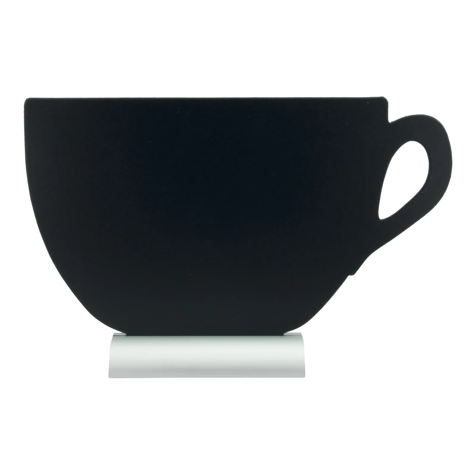 Securit® Silhouette Tasse Tafel – Aluminiumbasis – Kreidestift inklusive