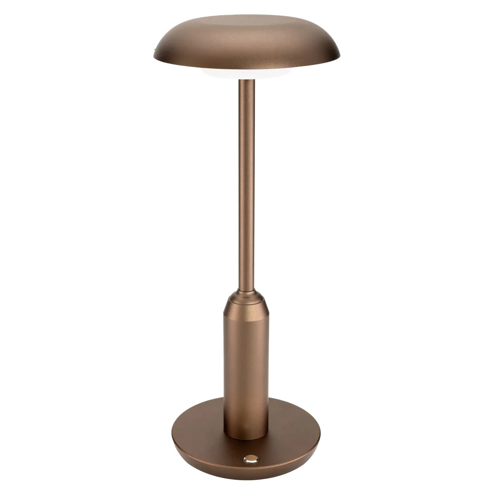 Montandor® LED-Tischleuchte Dubai Bronze Indoor/Outdoor kabellos