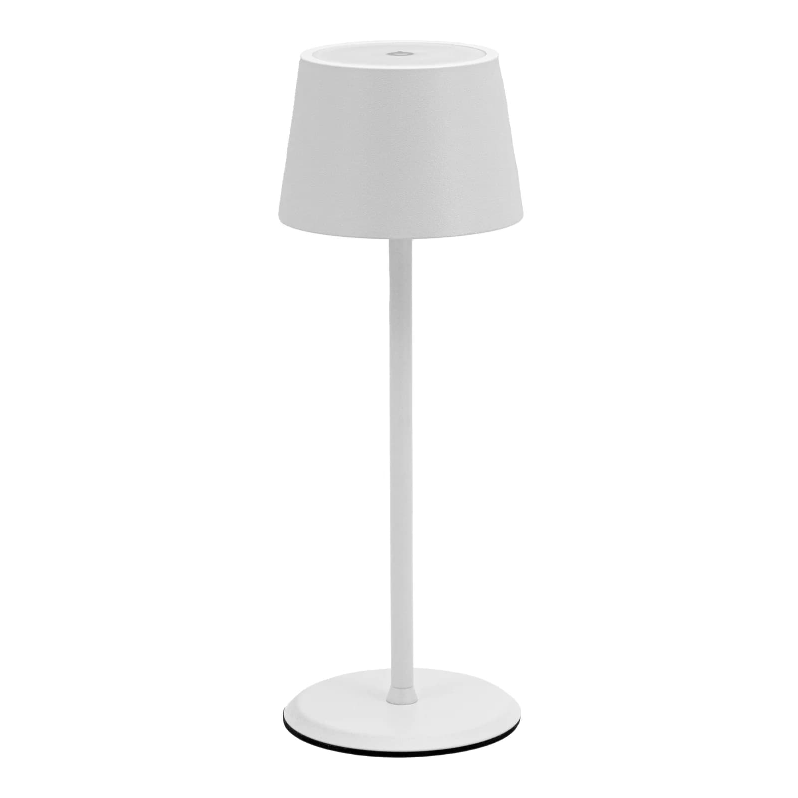 Securit® Monte-Carlo draadloze led-tafellamp — wit — binnen/buiten — magnetische laadkabel inbegrepen