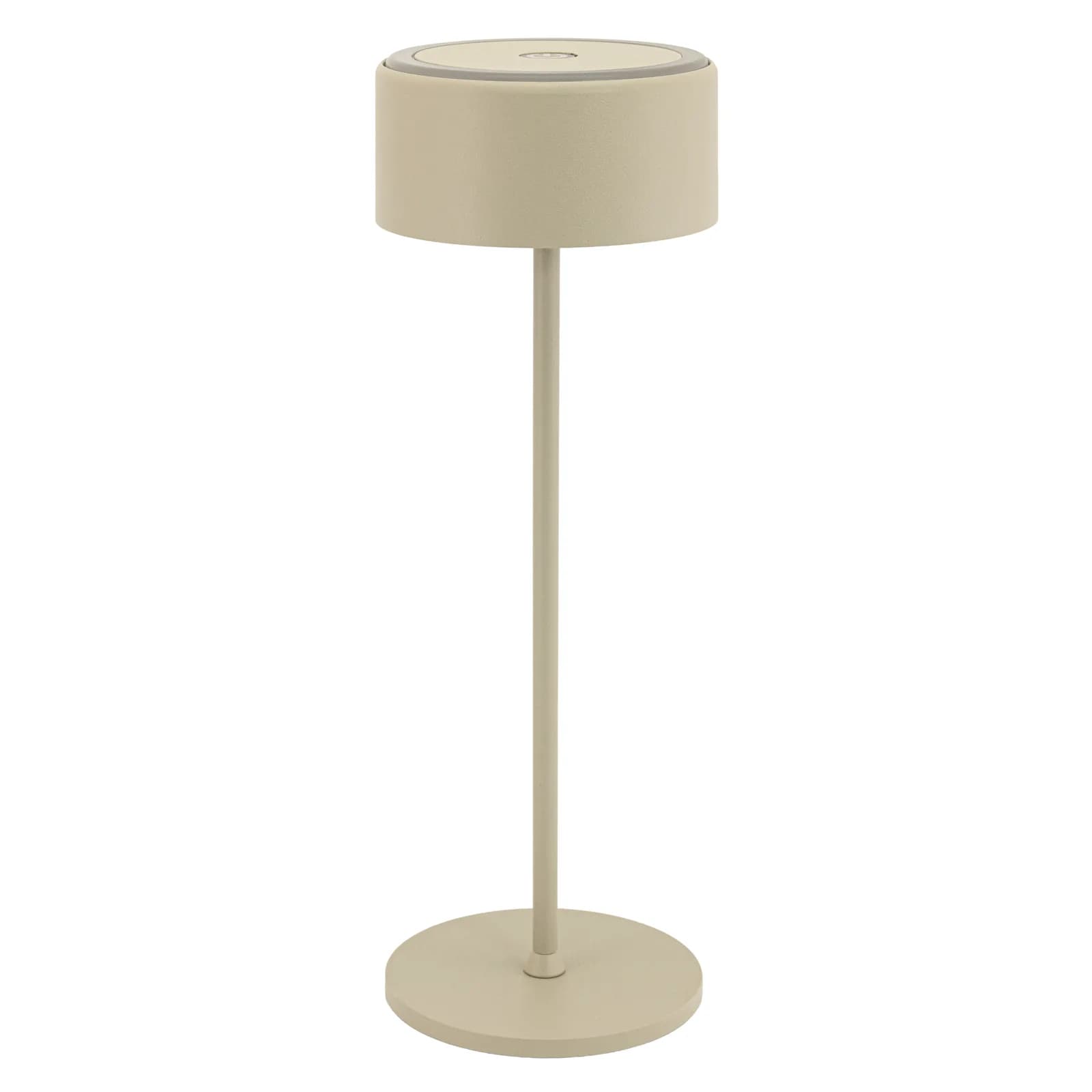 Securit® Kabellose LED-Tischleuchte "Signature" - Sand - Innen-/Außenbereich
