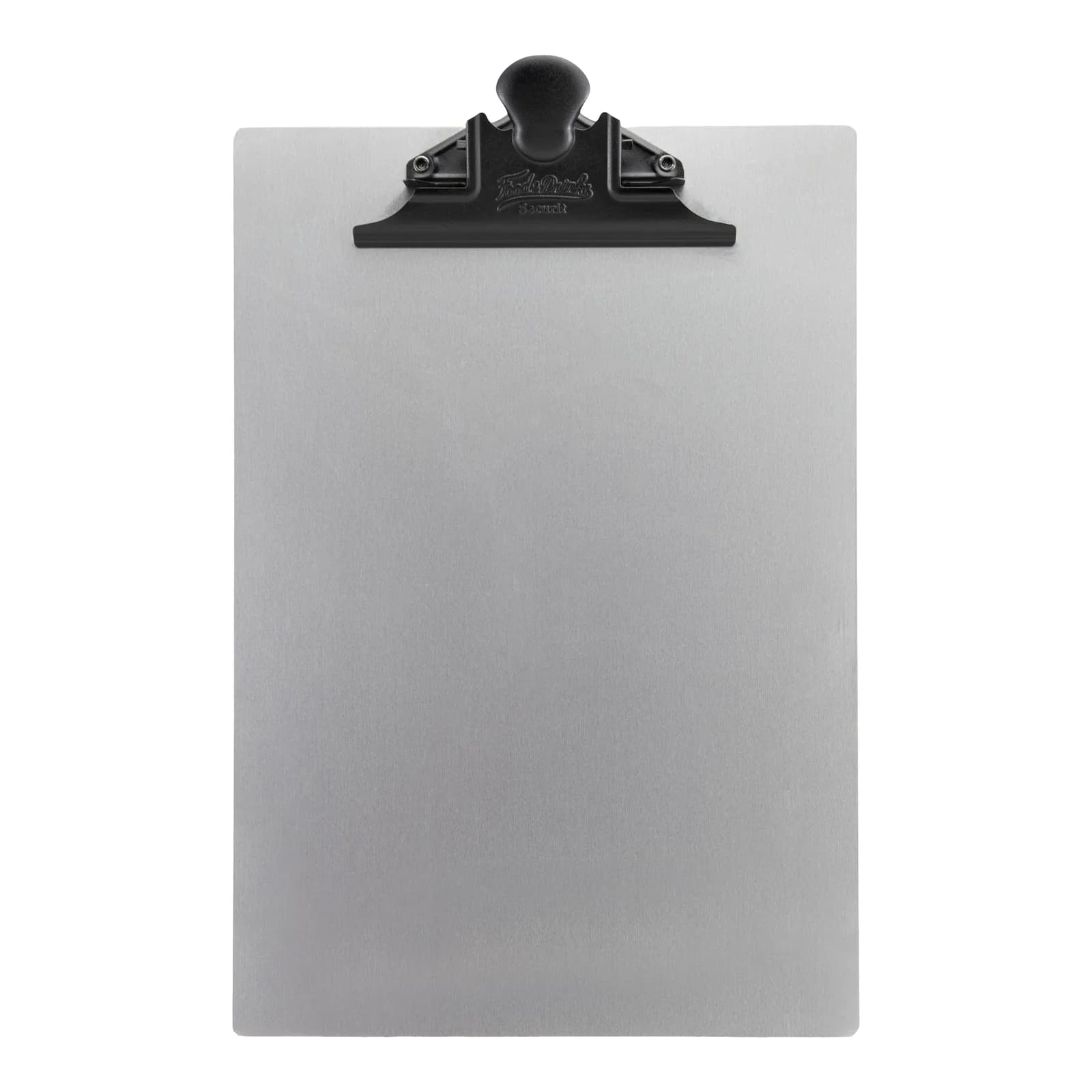 Securit® Protège-menu A4 avec pince en acier inoxydable - Métal