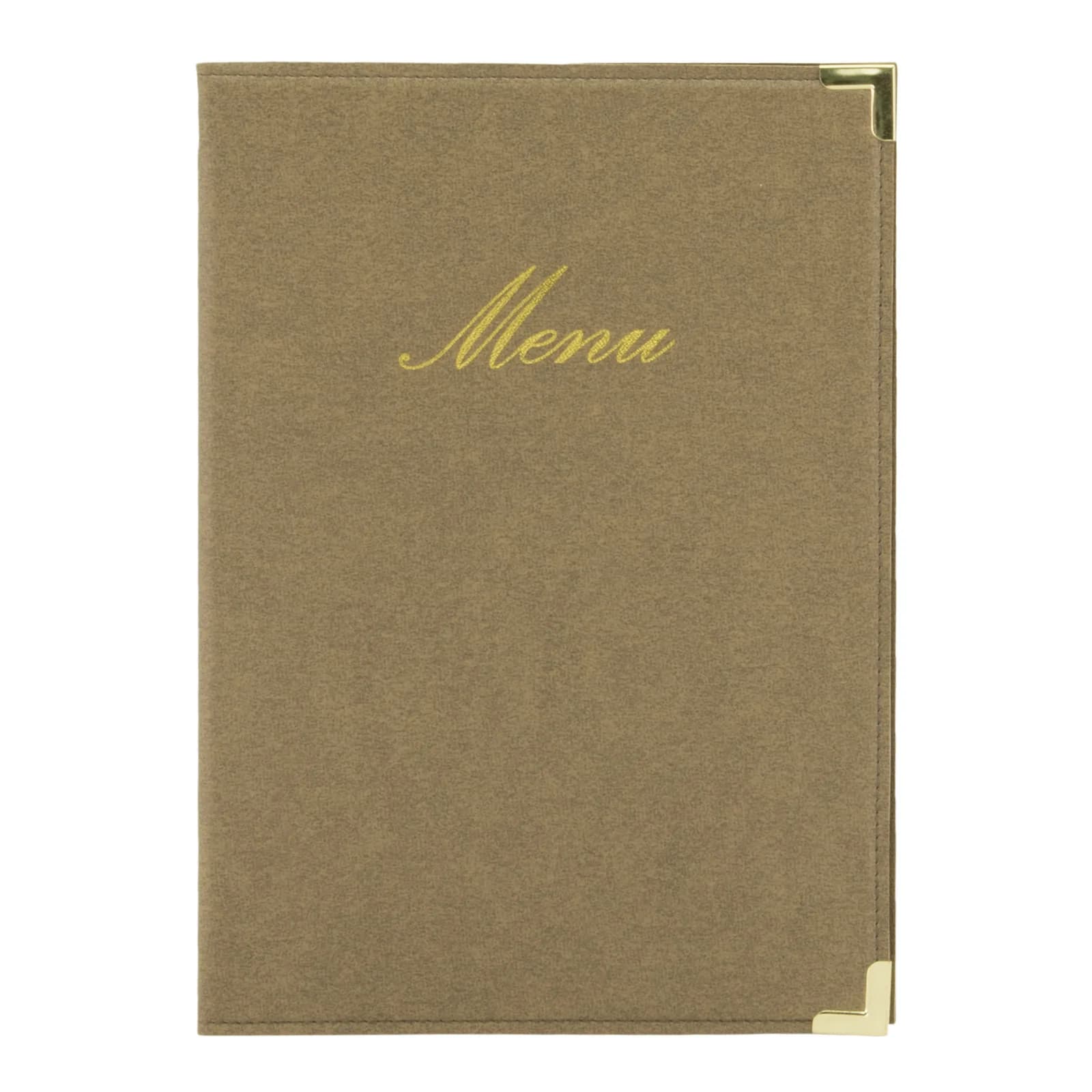 Securit® Classic A5-menuhouder - ivoor - 4 vakken
