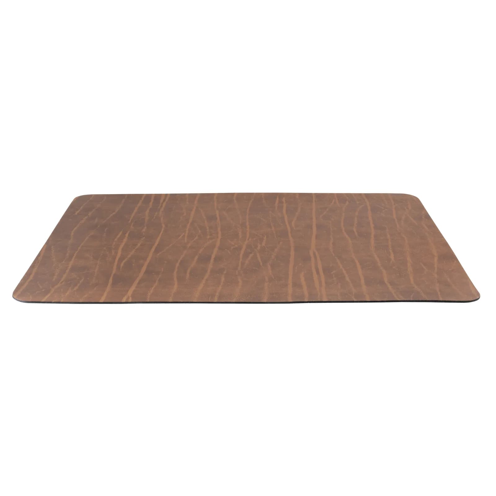 Securit® Set de table "Leather" - Marron - Ligne "Ruga" - 100% cuir écologique