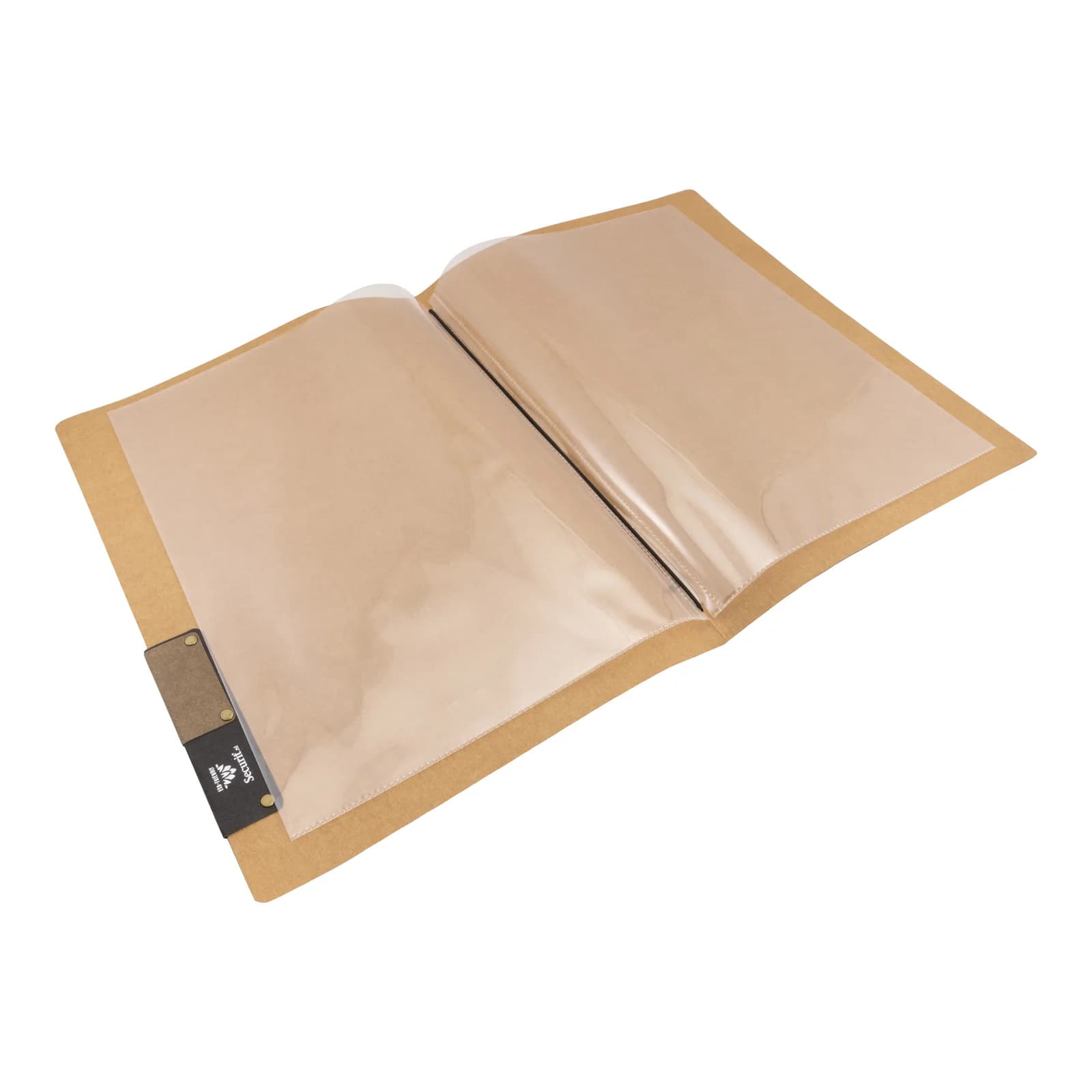 Securit® Menükarte A4 Natur, 1 Doppel-Insert (4 Seiten)