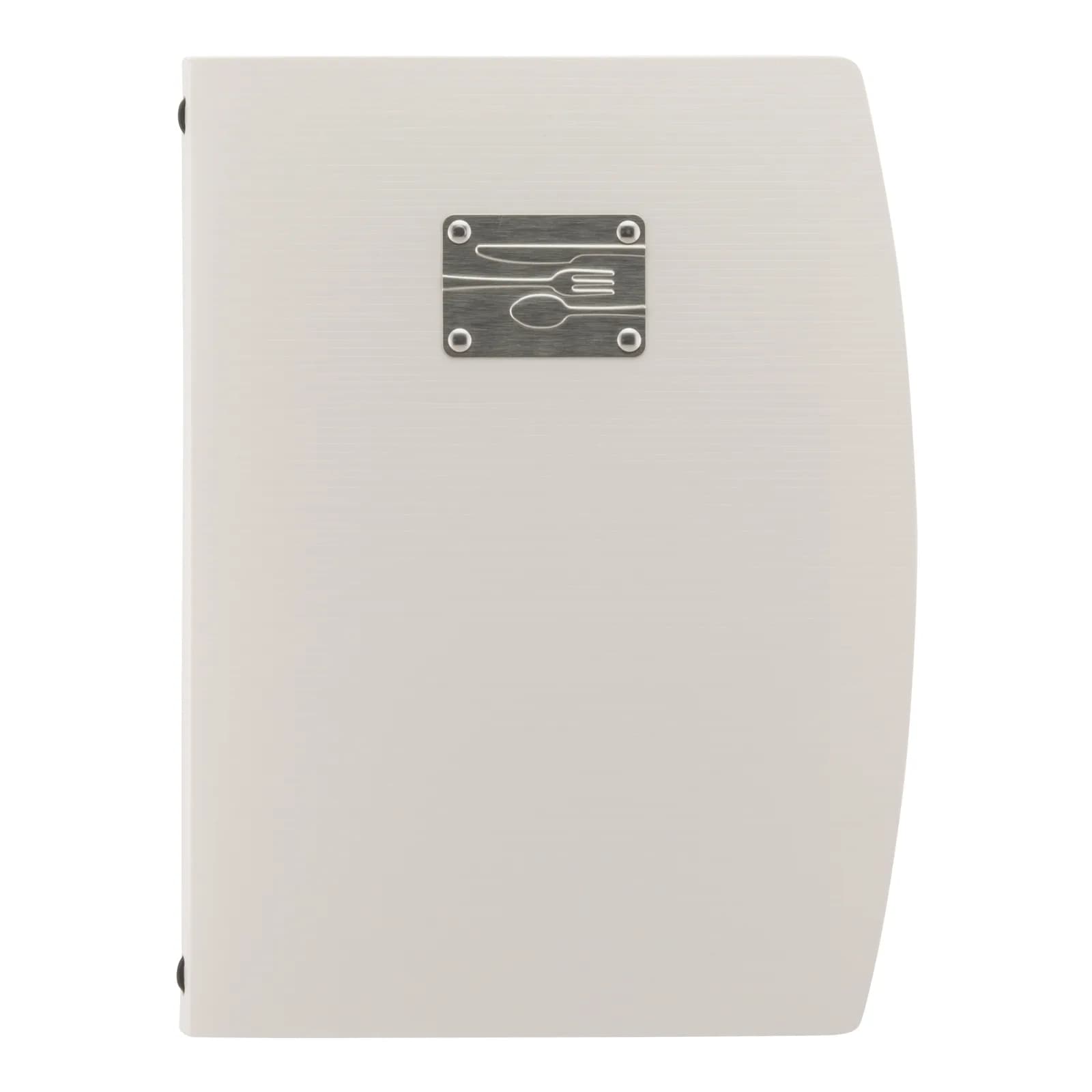 Securit® Rio Menükarte A4, 1 Doppeleinsatz (4-teilig) mit Besteck-Symbol