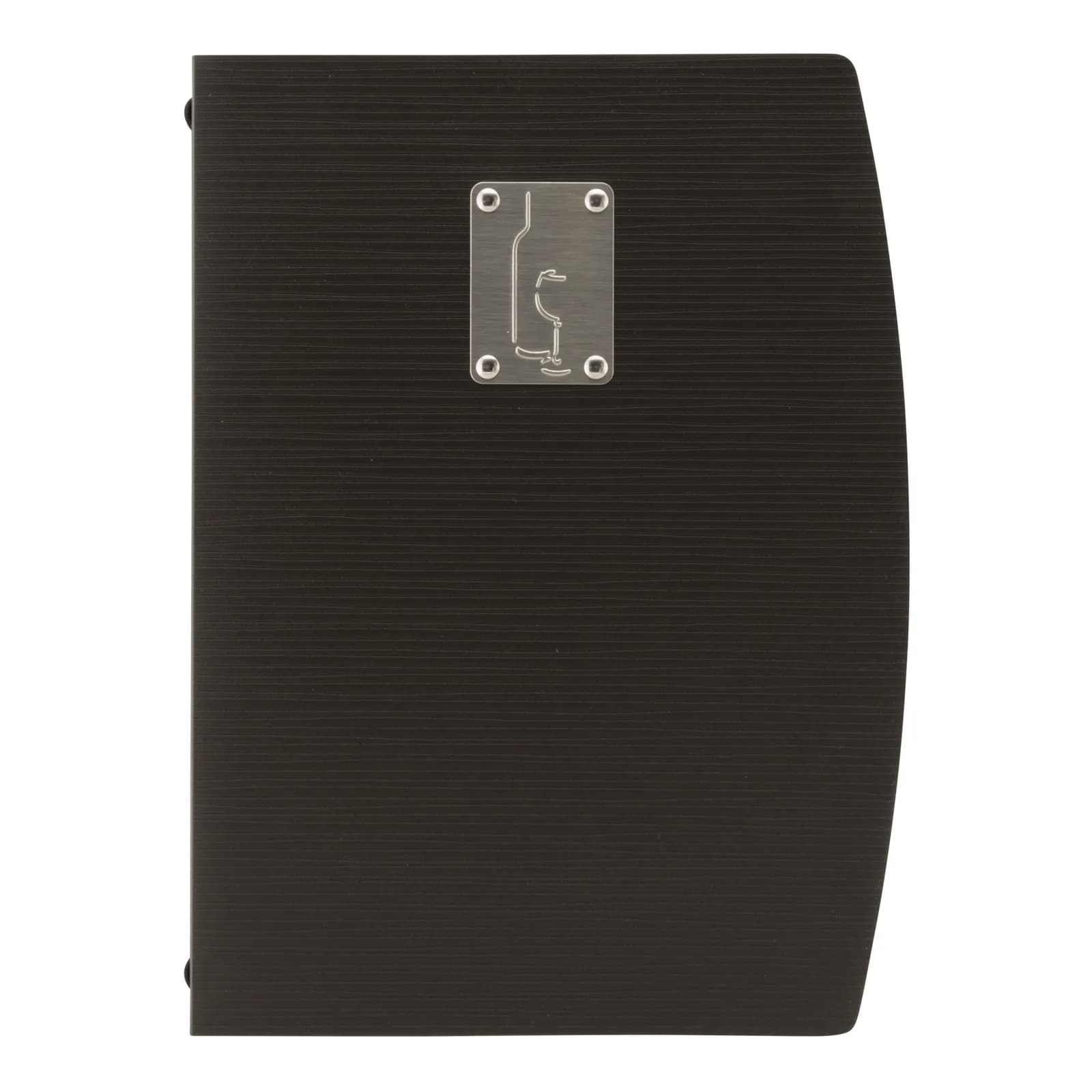 Securit® Protège-menu carte des boissons A4 "Rio" - Noir - Plaque bouteille incluse - 4 vues