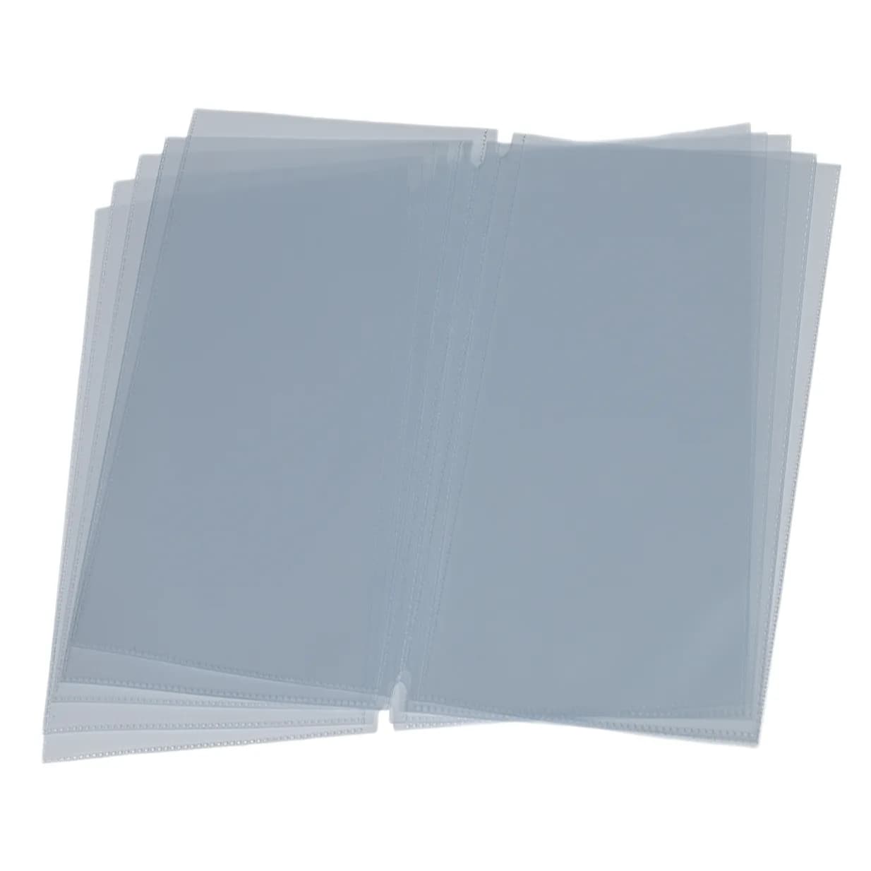 Securit® 10er-Pack Einsätze für Menükarten lang (A4 hoch × A5 breit)