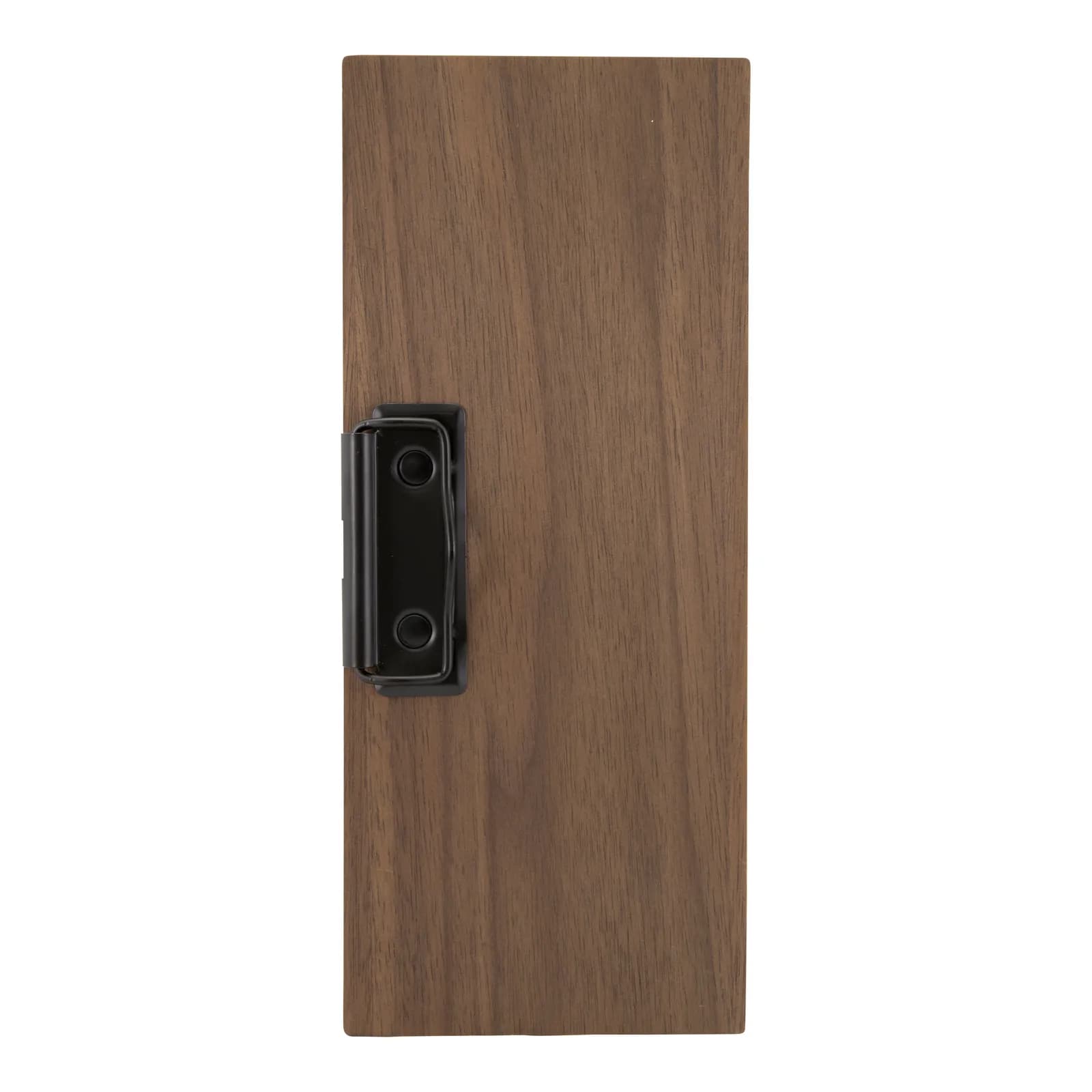 Securit® Rechnungshalter Nussbaumholz mit Klammer