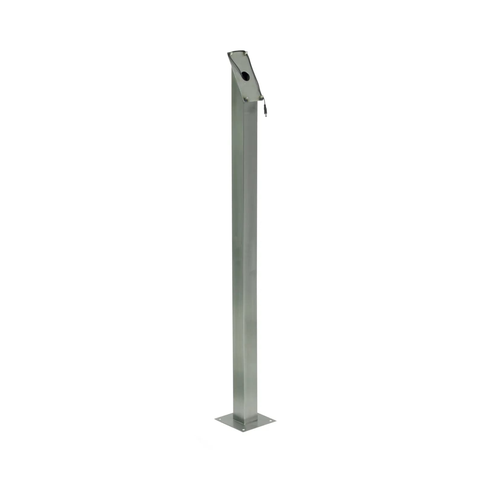 Securit® stijl 120 cm in roestvrij staal voor LED-menustandaard (zonder voet)
