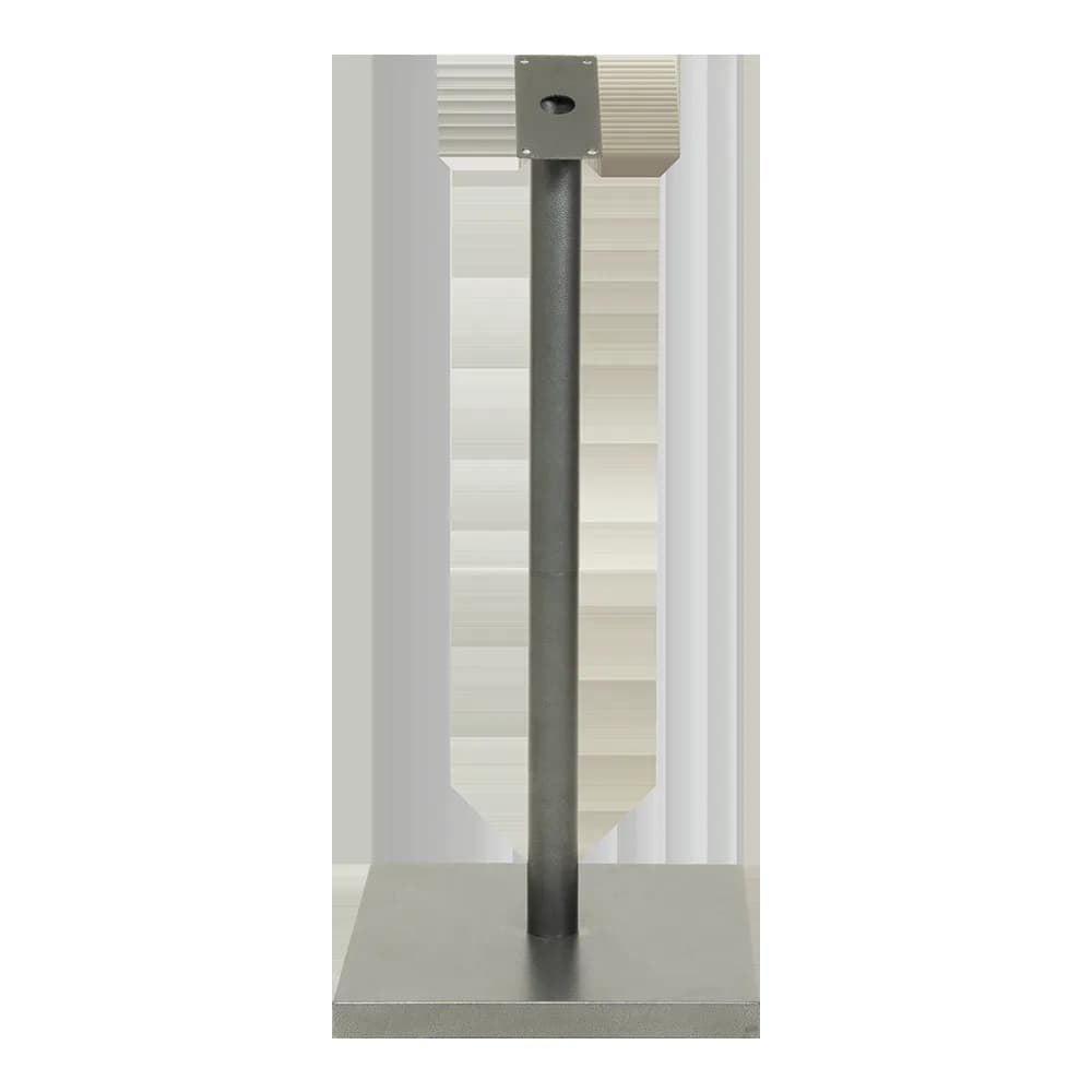 Securit® set staander + voet — gegalvaniseerd staal — 95 cm voor LED-menustandaard