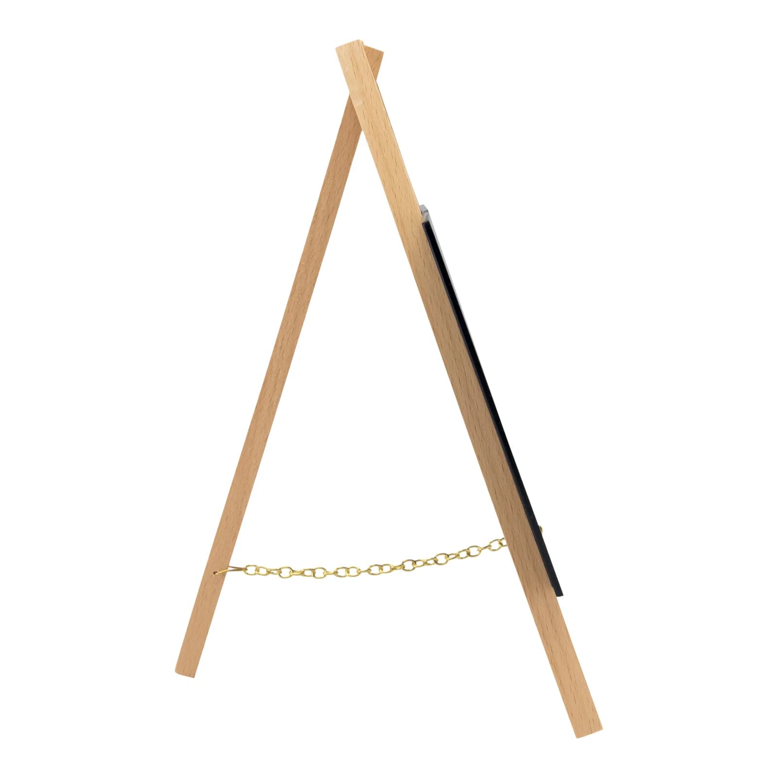 Securit® Mini-Tafeldreibein - Holz Buchenfurnier lackiert, 24x15 cm
