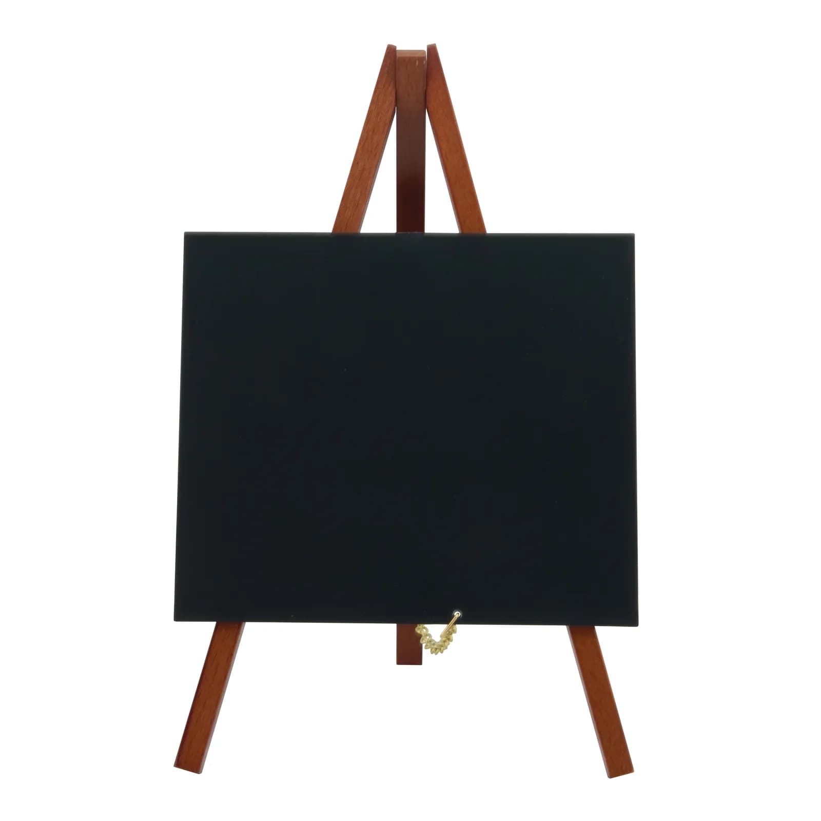 Securit® Mini-Tafeldreibein - Holz Mahagonilackiert, 24x15 cm