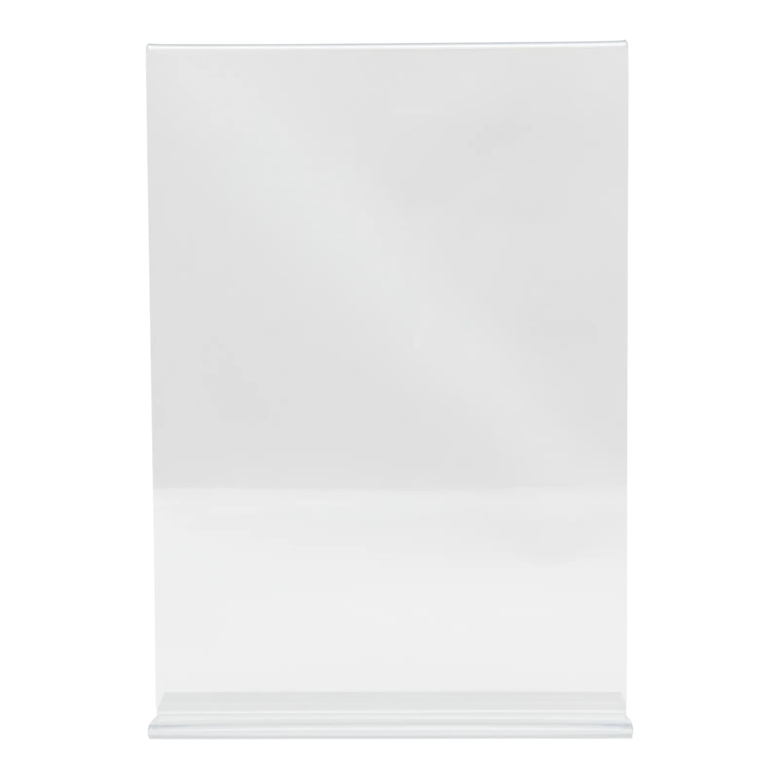 Securit® Vertikaler Acryl-Tischaufsteller, transparent, A4
