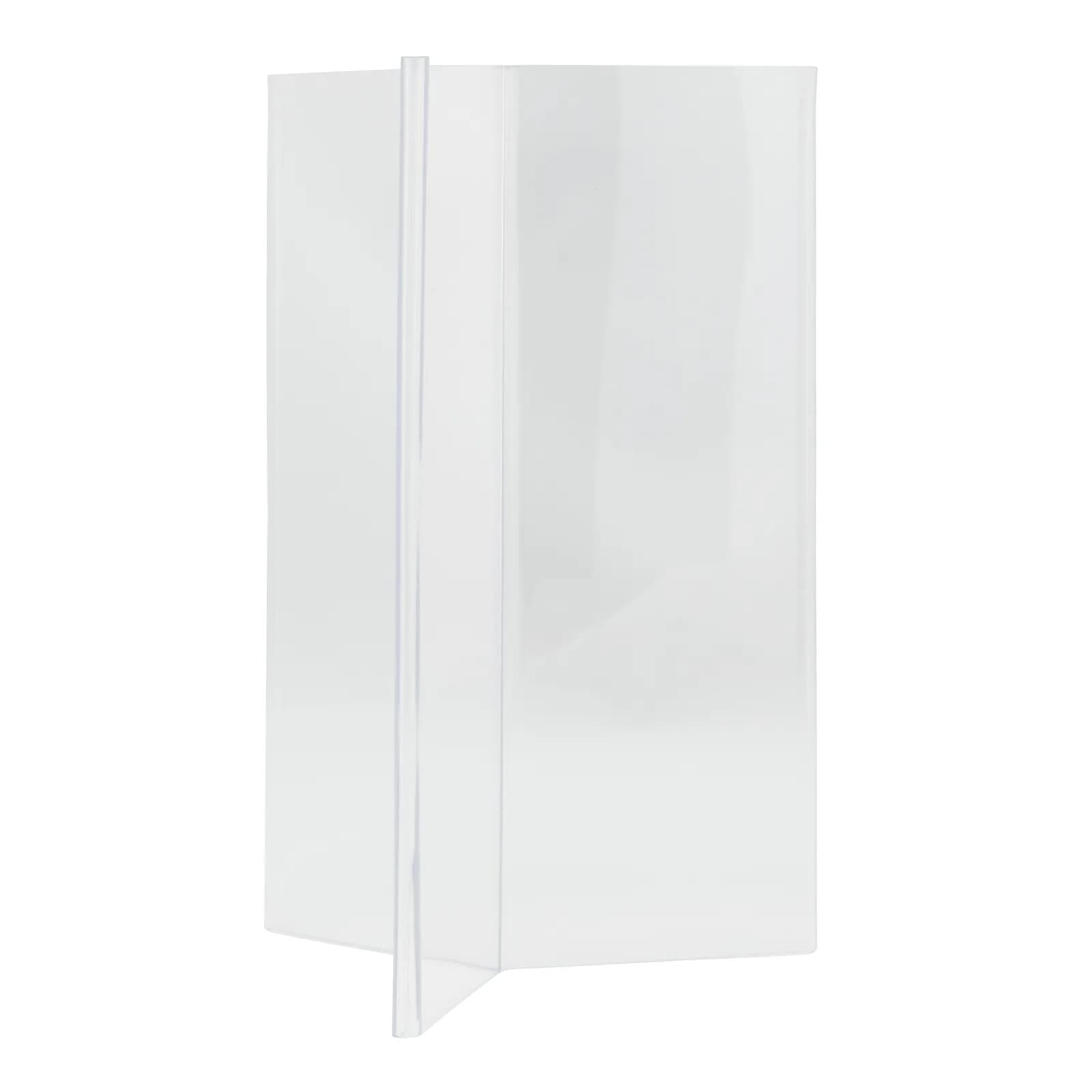 Securit® Y-förmiger Tischaufsteller, 3 Seiten, Acryl transparent, A5