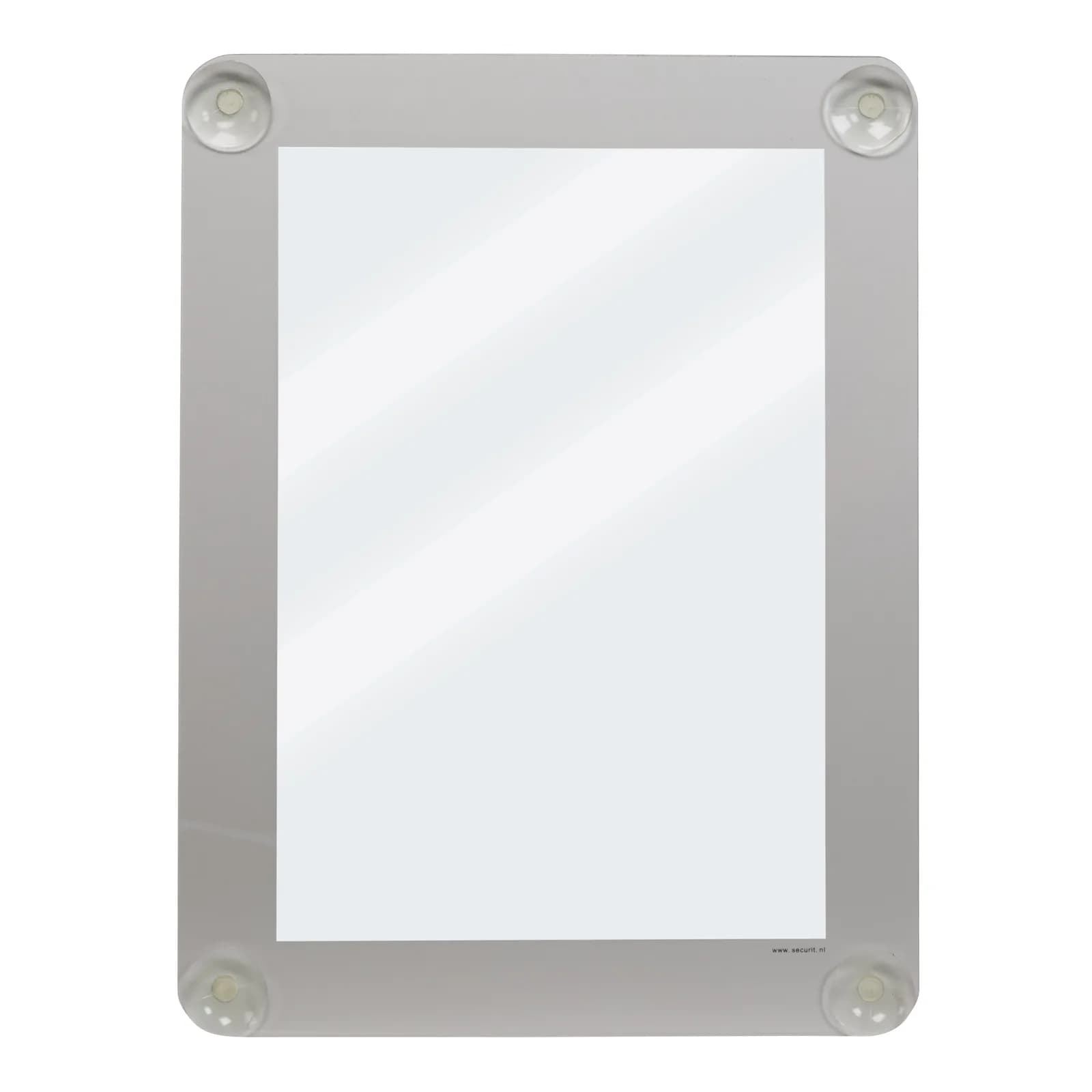 Securit® Schaufenster-Menütafel mit Saugnäpfen – A4 – doppelseitig