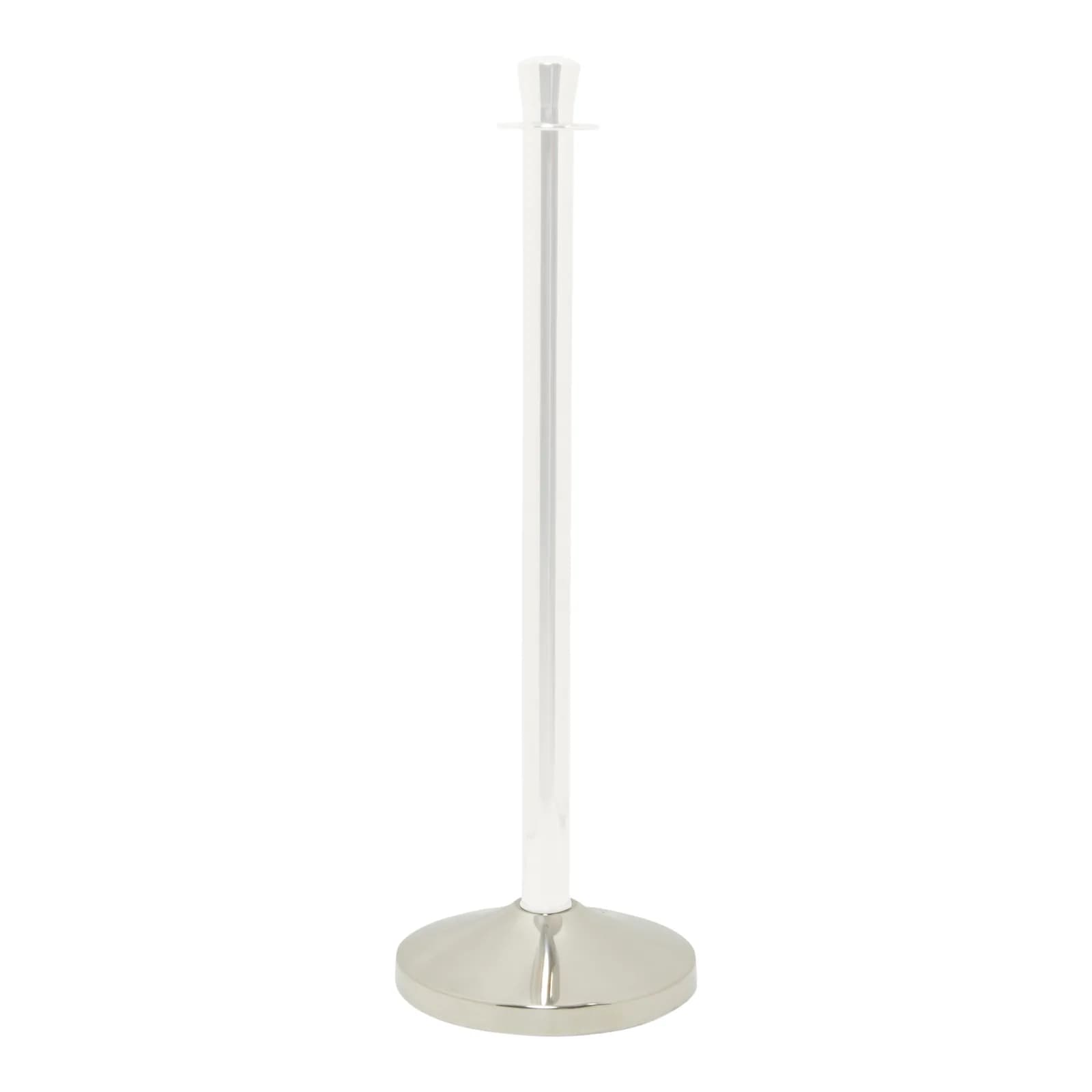 Securit® Base per a poste de benvinguda - crom - 31x31cm (Base NO inclosa)