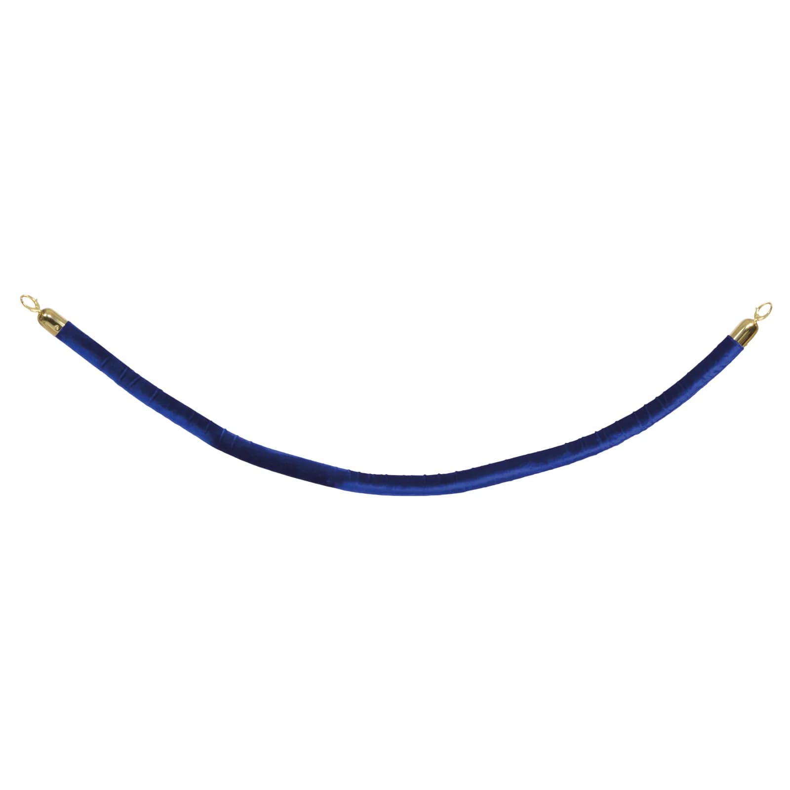 Securit® Samtseil für klassischen Pfosten – Goldbeschläge – 150 cm