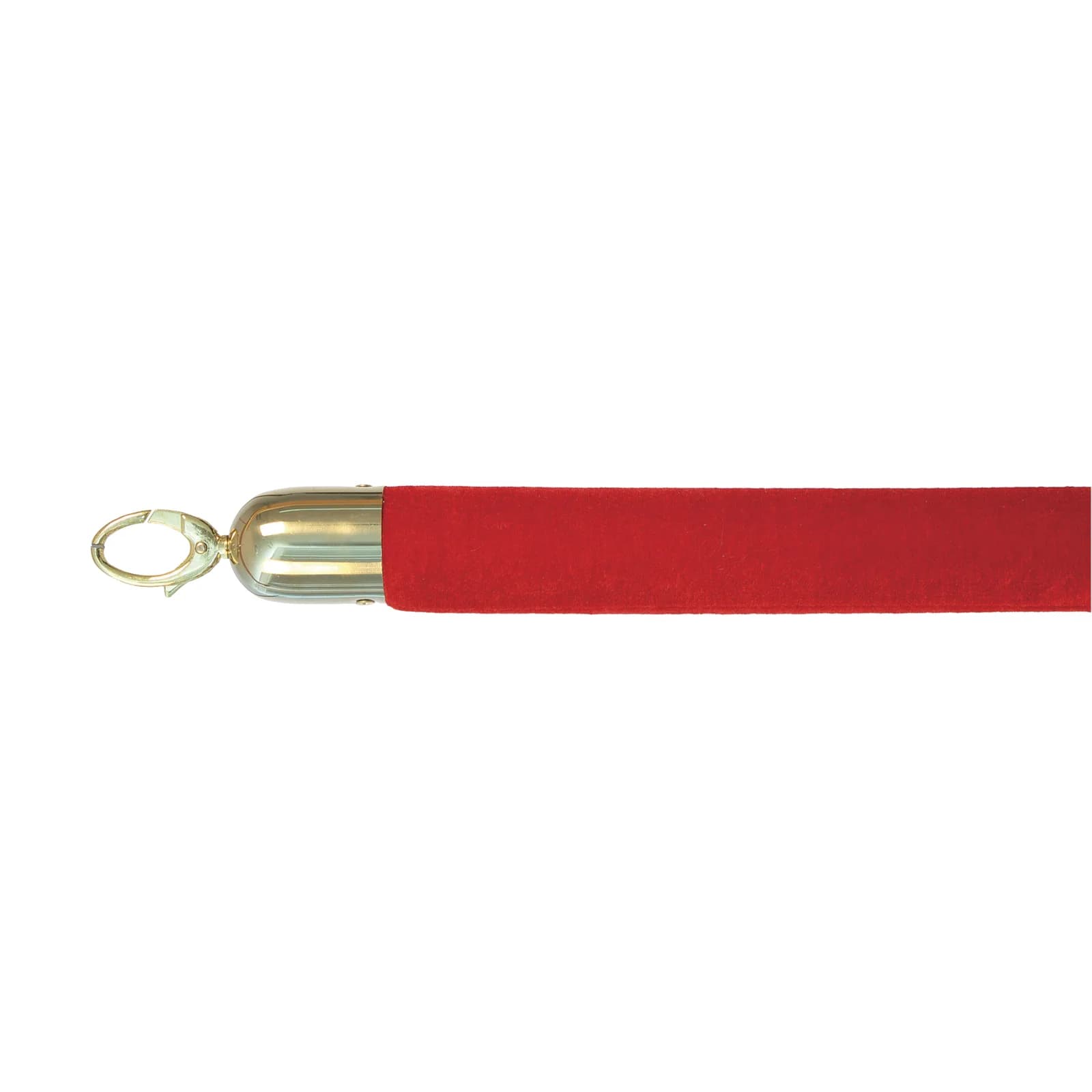 Securit® Samtseil für klassischen Pfosten – Goldbeschläge – 150 cm