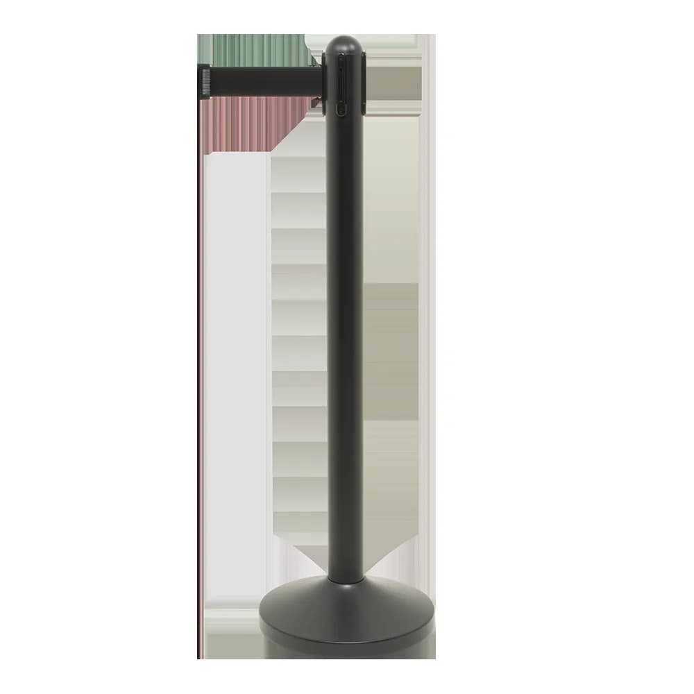 Securit® Peu per a poste amb corda retràctil - Corda niló negra - 100cm (corda 210cm)