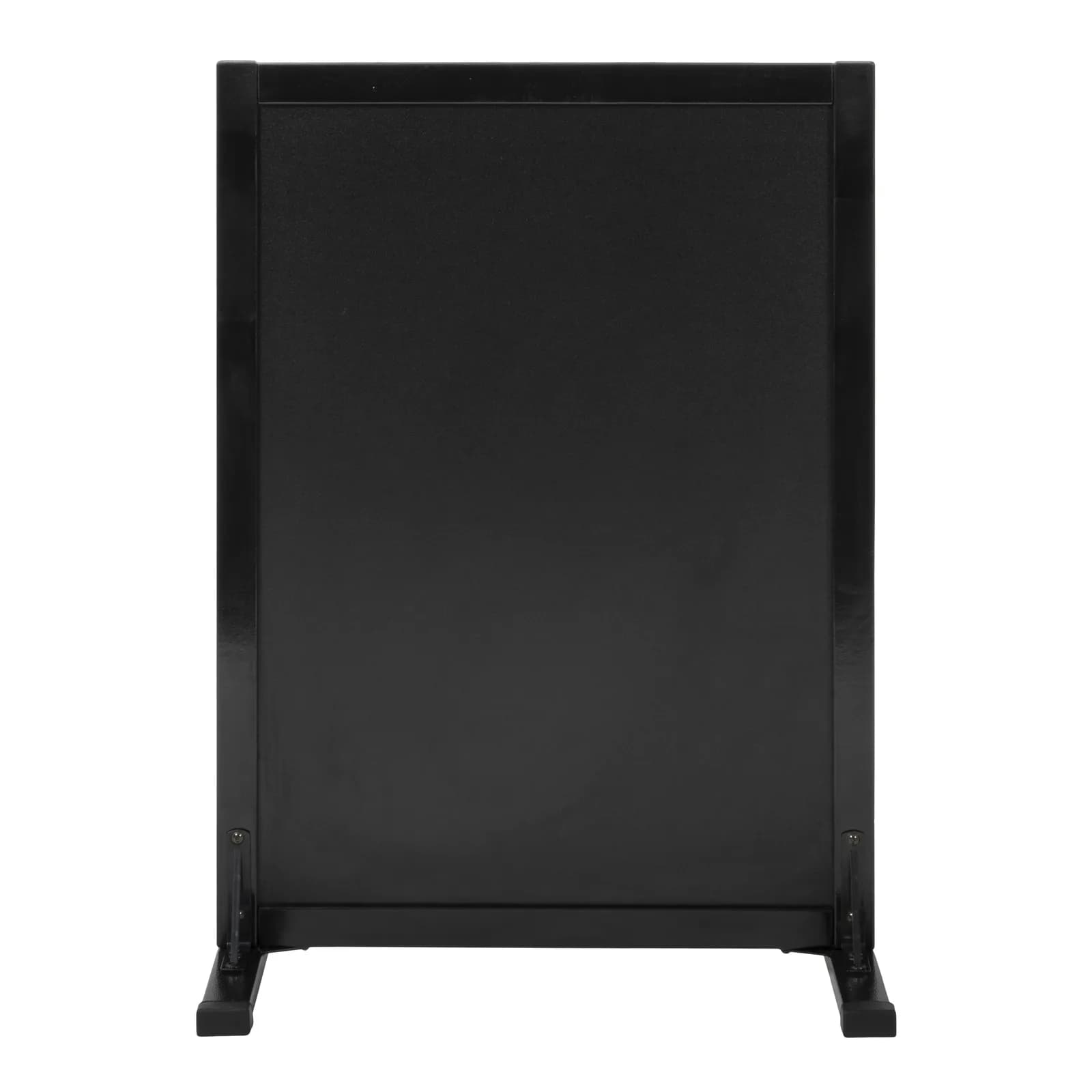 Securit® Doppelseitiges Schieferschild 78×56cm auf schwarzem Ständer
