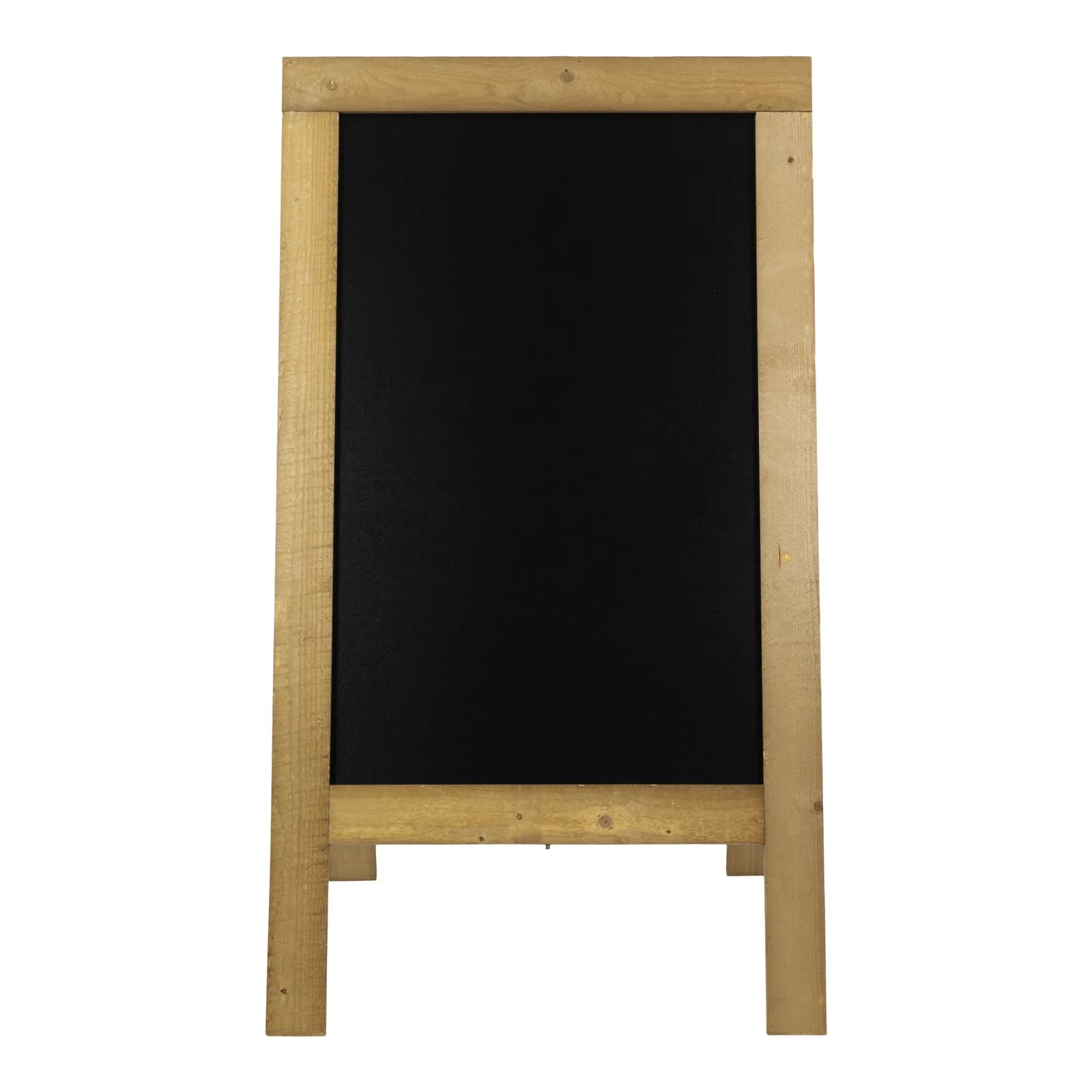 Securit® Gehwegschild Sandwich Buche massiv, Buchenfarbe, 70×135cm