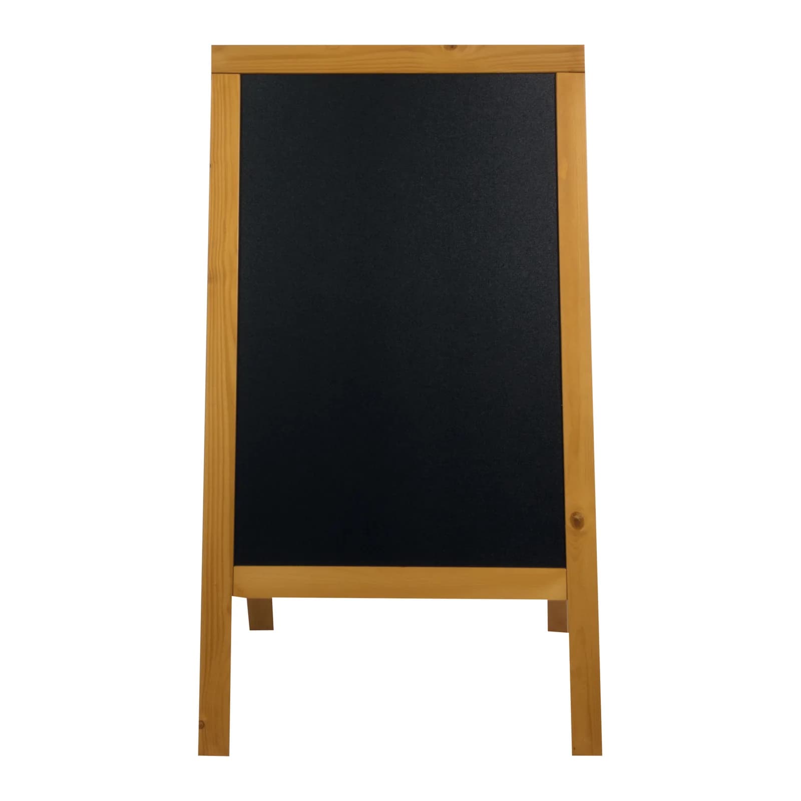 Securit® Gehwegschild Sandwich Kiefer, Teakfinish, 70×120cm