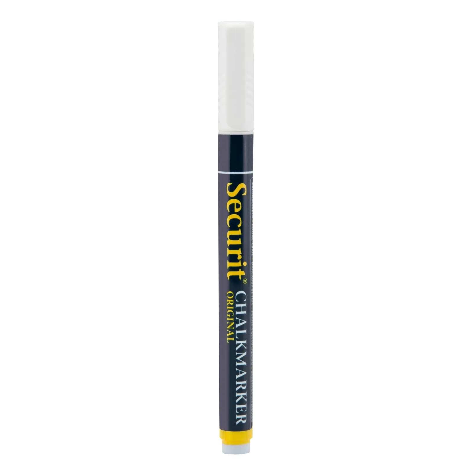 Securit® Flüssigkreidemarker – Spitze 1–2 mm, Weiß
