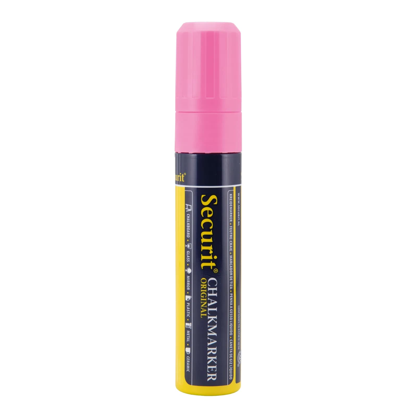 Securit® Flüssigkreidemarker rosa - groß 7-15 mm