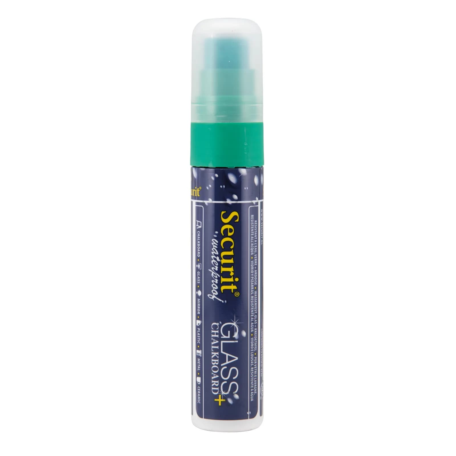Securit® Flüssigkreidemarker wasserfest 2er Set - groß 7-15 mm