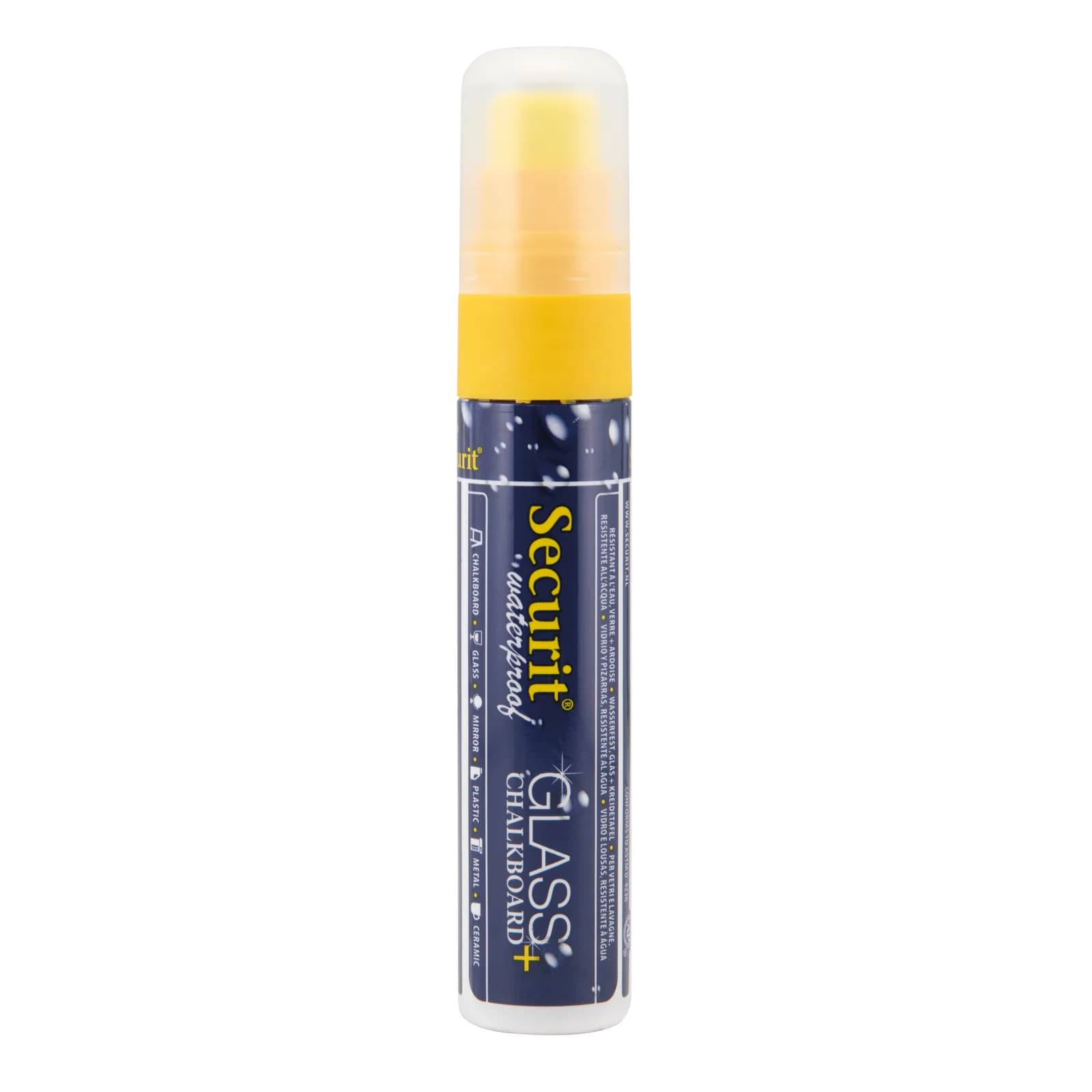 Securit® Wasserfeste Kreidemarker, 2er Set - Stiftspitze 7-15 mm