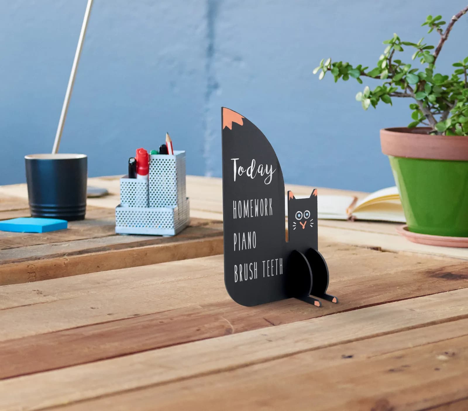 Securit® 3D tafelkrijtbord eekhoorn — krijtstift inbegrepen — Securit® by Montandor — In situ