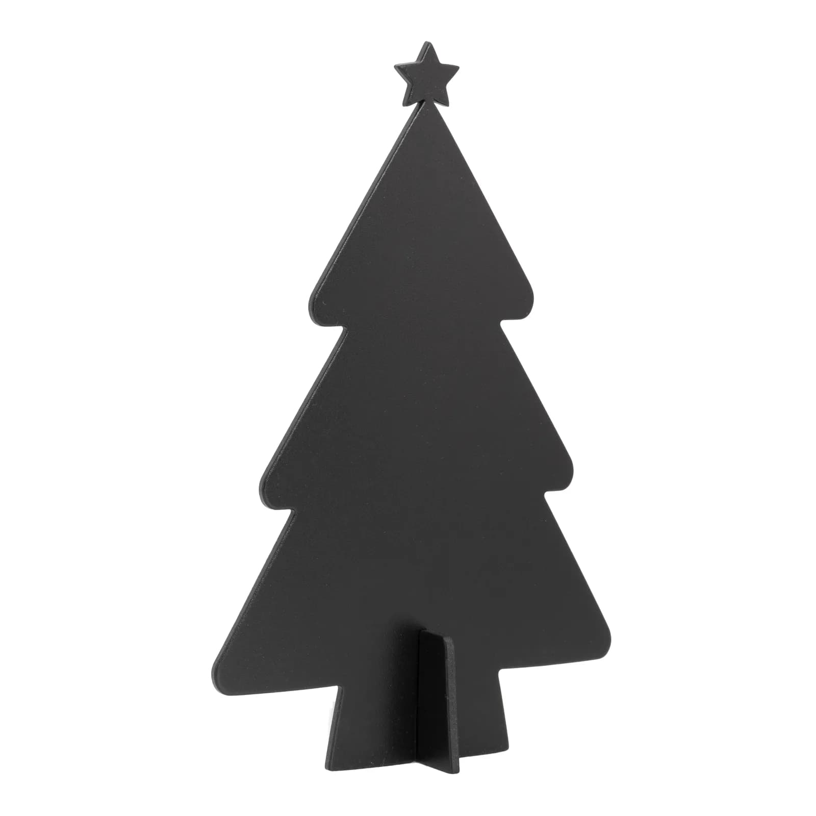 Securit® 3D Deko-Tafel Silhouette - Weihnachtsbaum - mit Kreidemarker