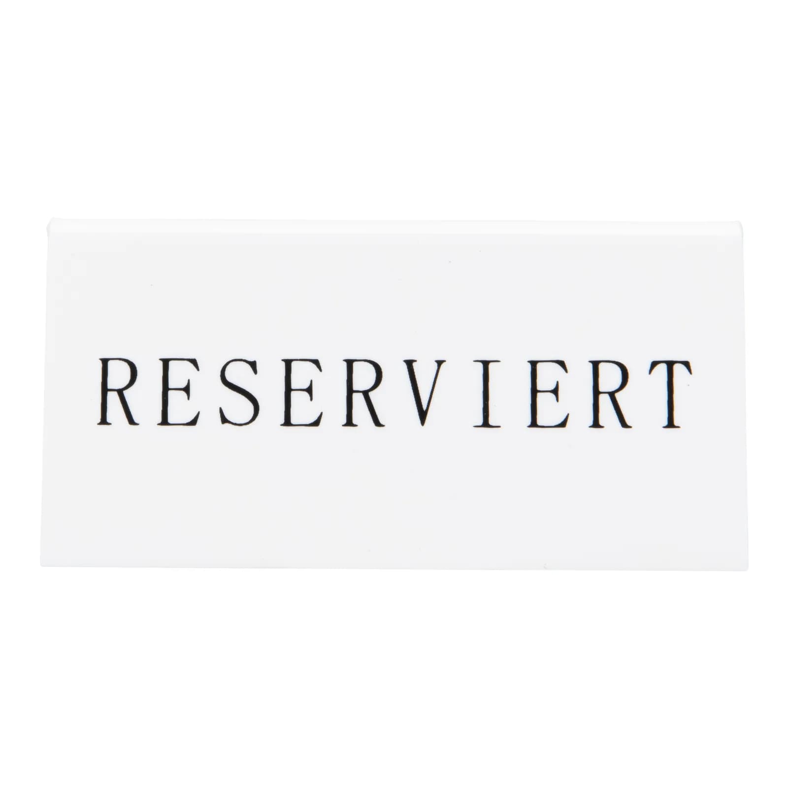 Securit® Tafeln Classic White, DE: 5x Reserviert